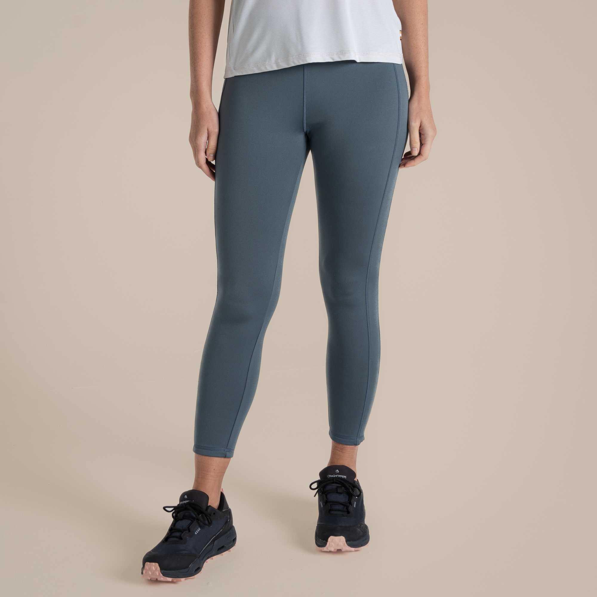 Craghoppers Women's Alex Legging: : :, Colour: Storm Storm Grey Size 8 - Outdoor Action - Image 3