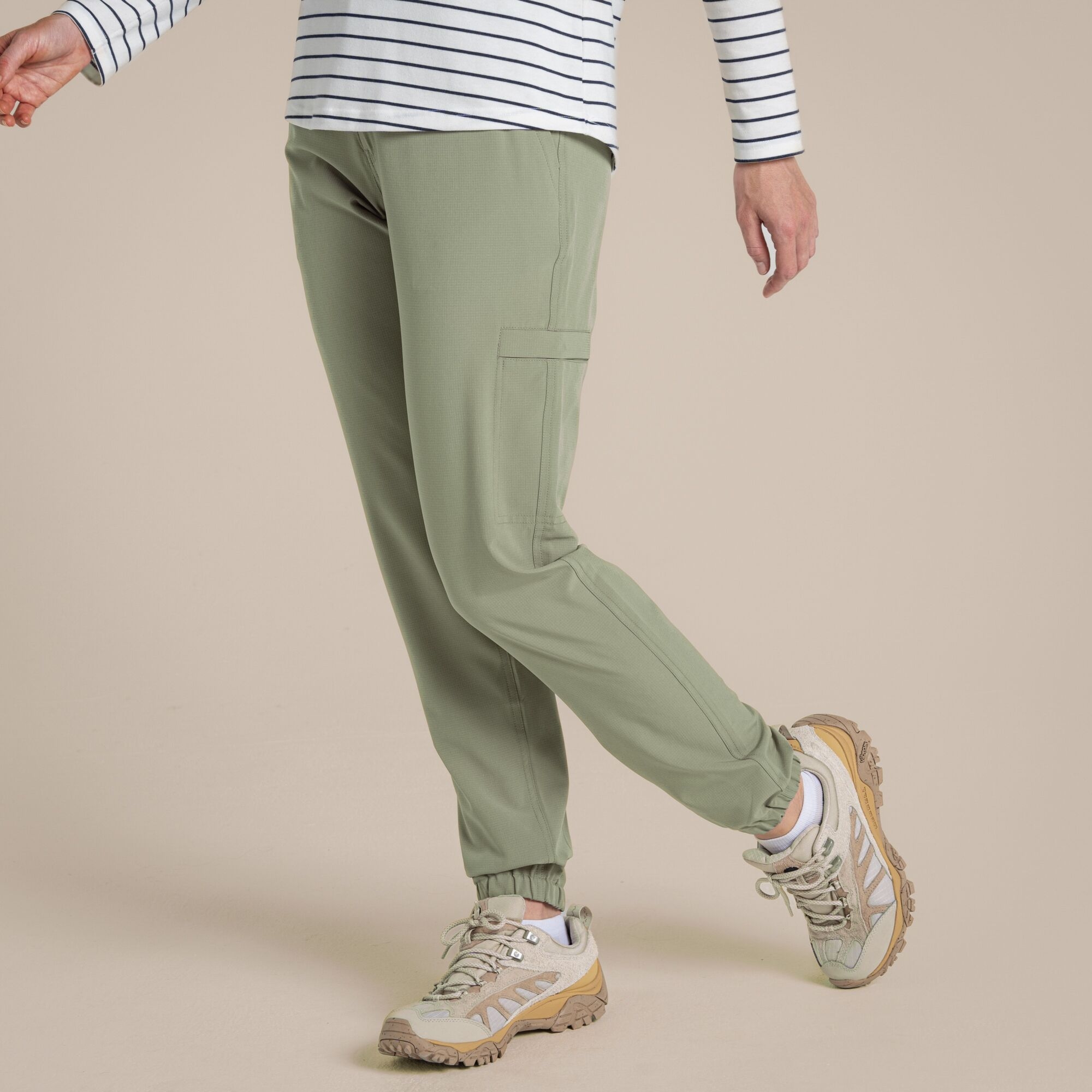 Craghoppers Women's Green Nosilife Lola Trousers Size: 16R - Image 4