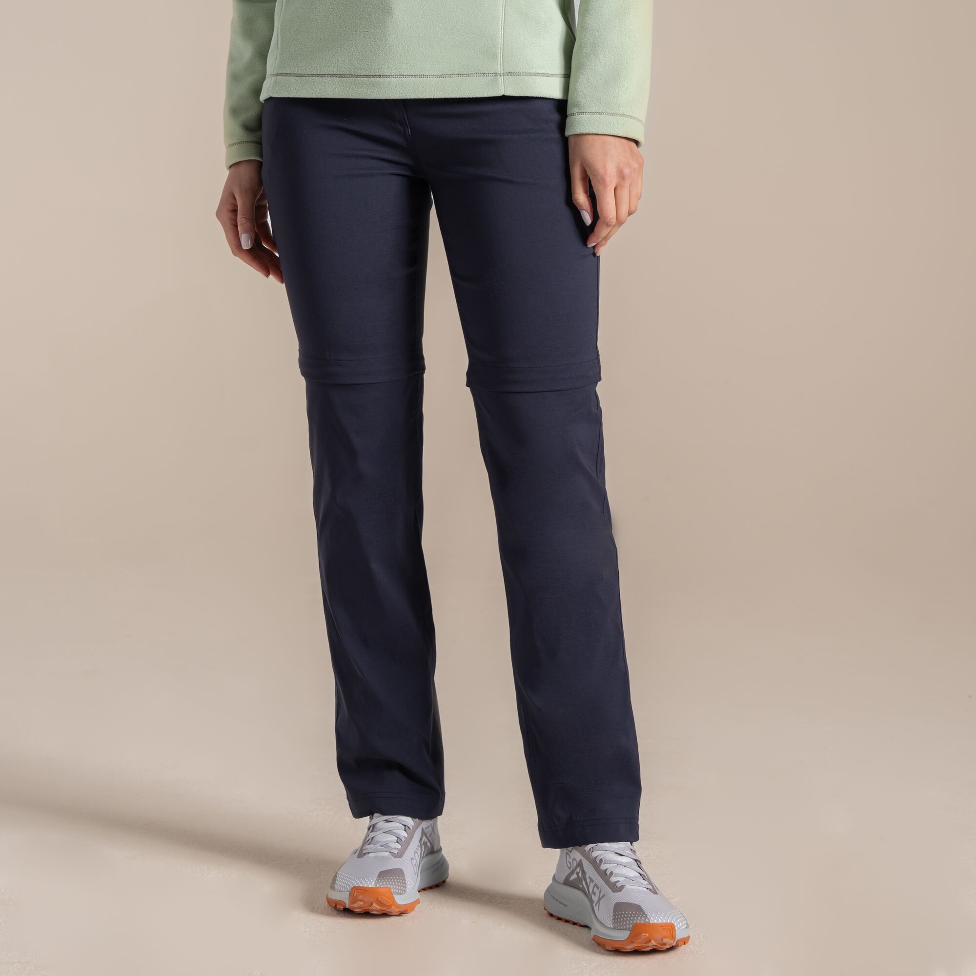 Craghoppers Women's Kiwi Pro Iii Convertible Trousers - Navy Small