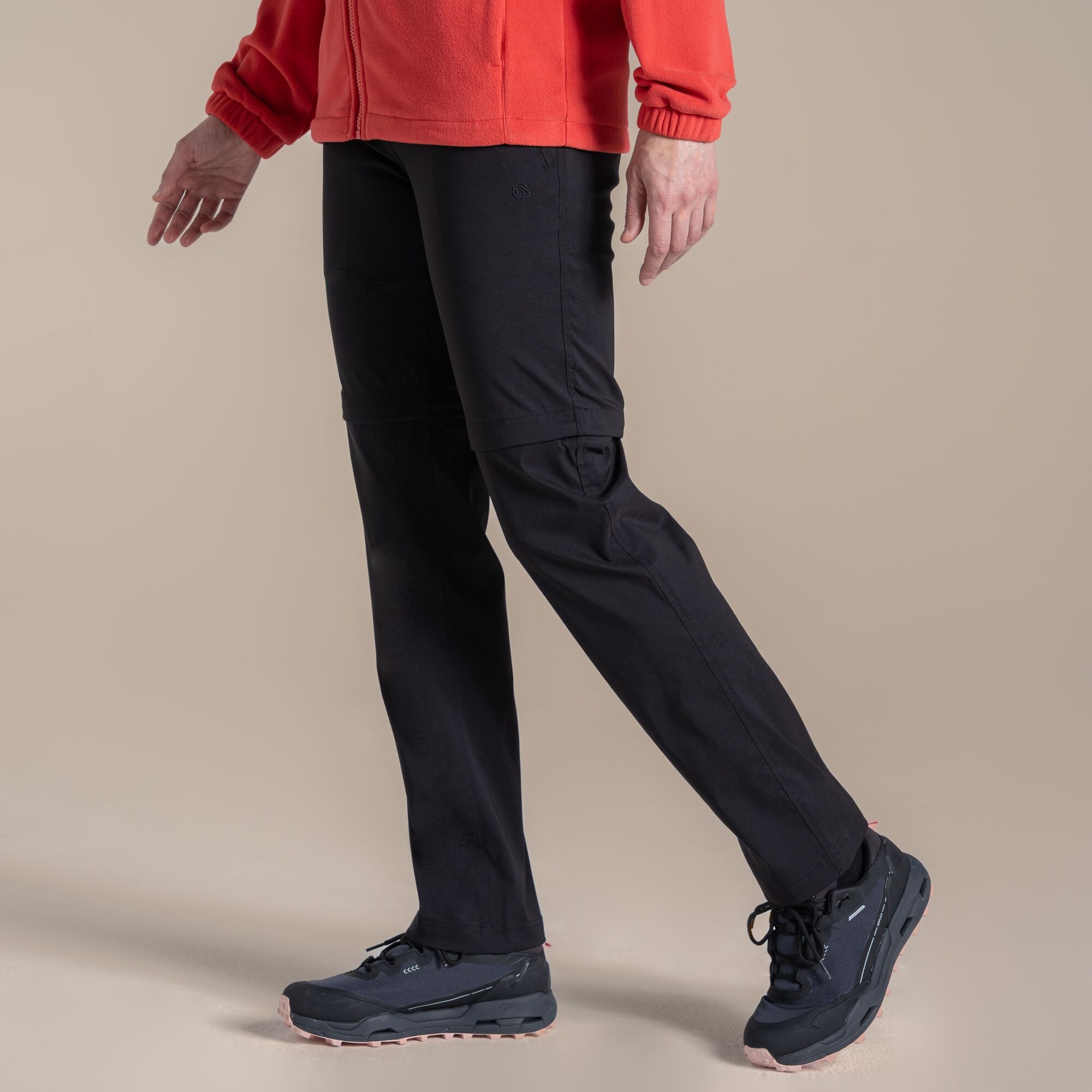 Craghoppers Women's Kiwi Pro Iii Convertible Trousers - Black Small