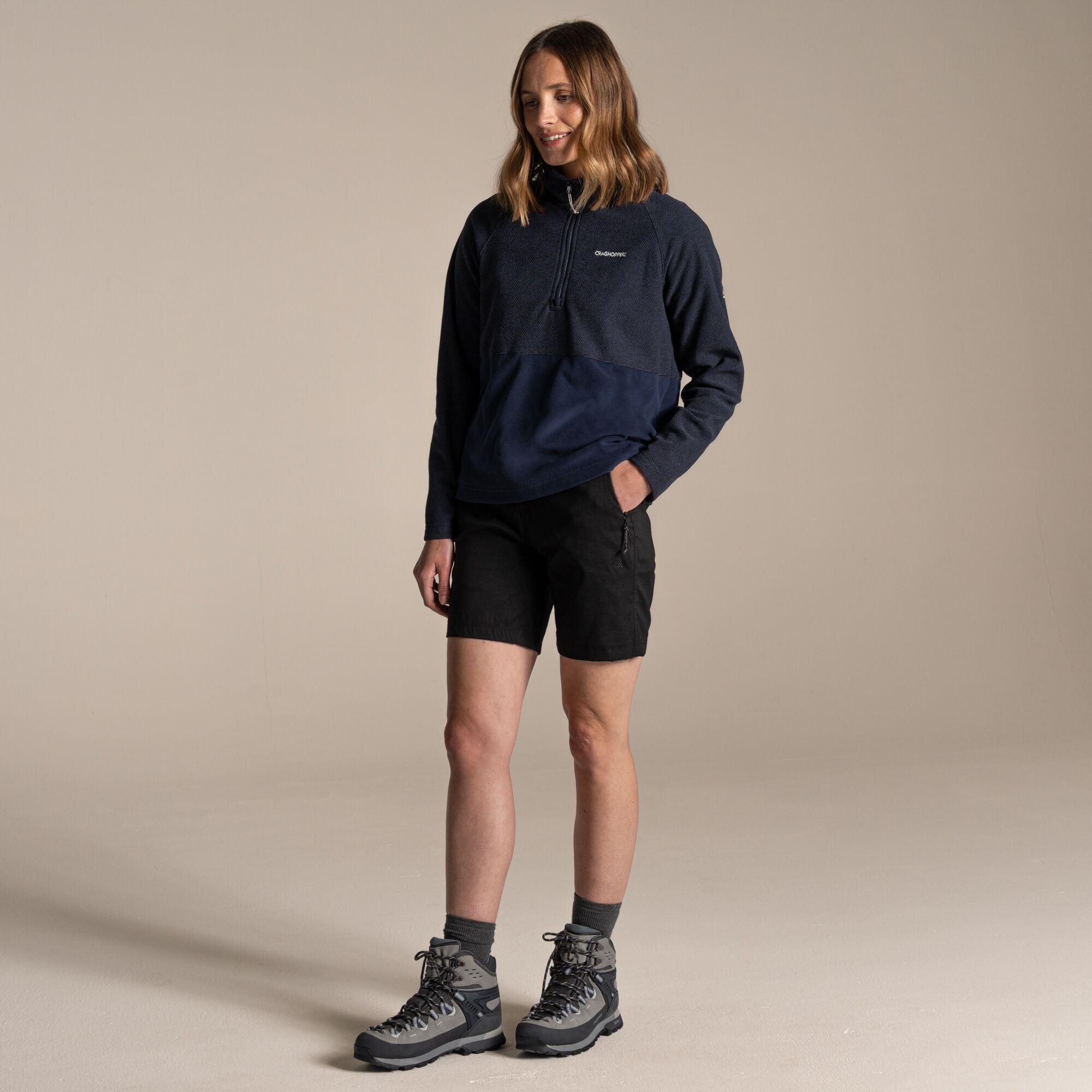 Craghoppers Women's Kiwi Pro Iii Short: : :, Colour: Bla Black Size 10 - Outdoor Action - Image 2