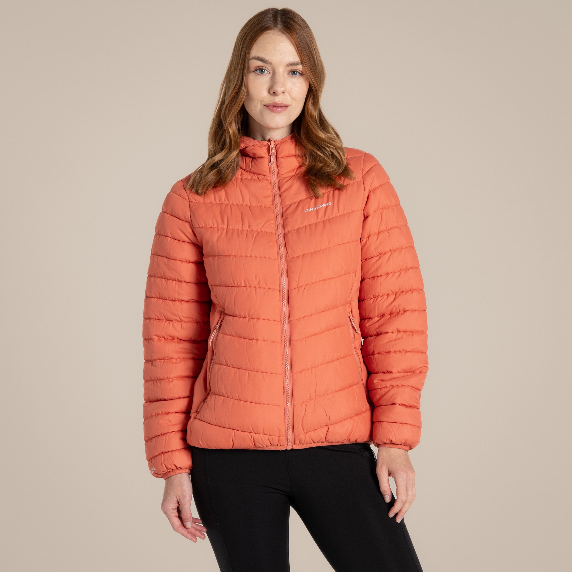 Craghoppers Compresslite Ix Hooded Insulating Jacket Size: 8 Women's Red