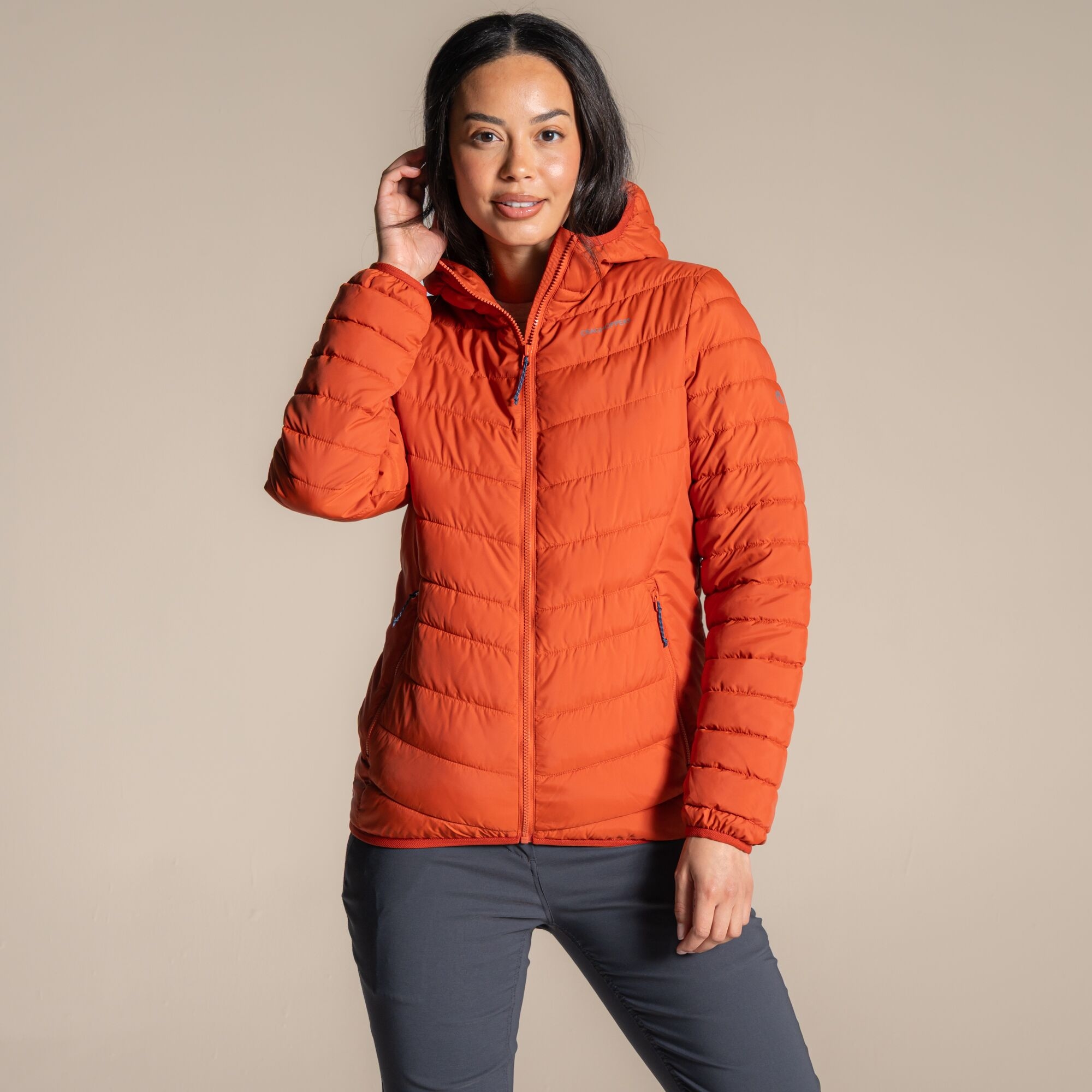Craghoppers (16, Carnelian Orange) Womens Complite Ix Packable Padded Jacket - Image 4
