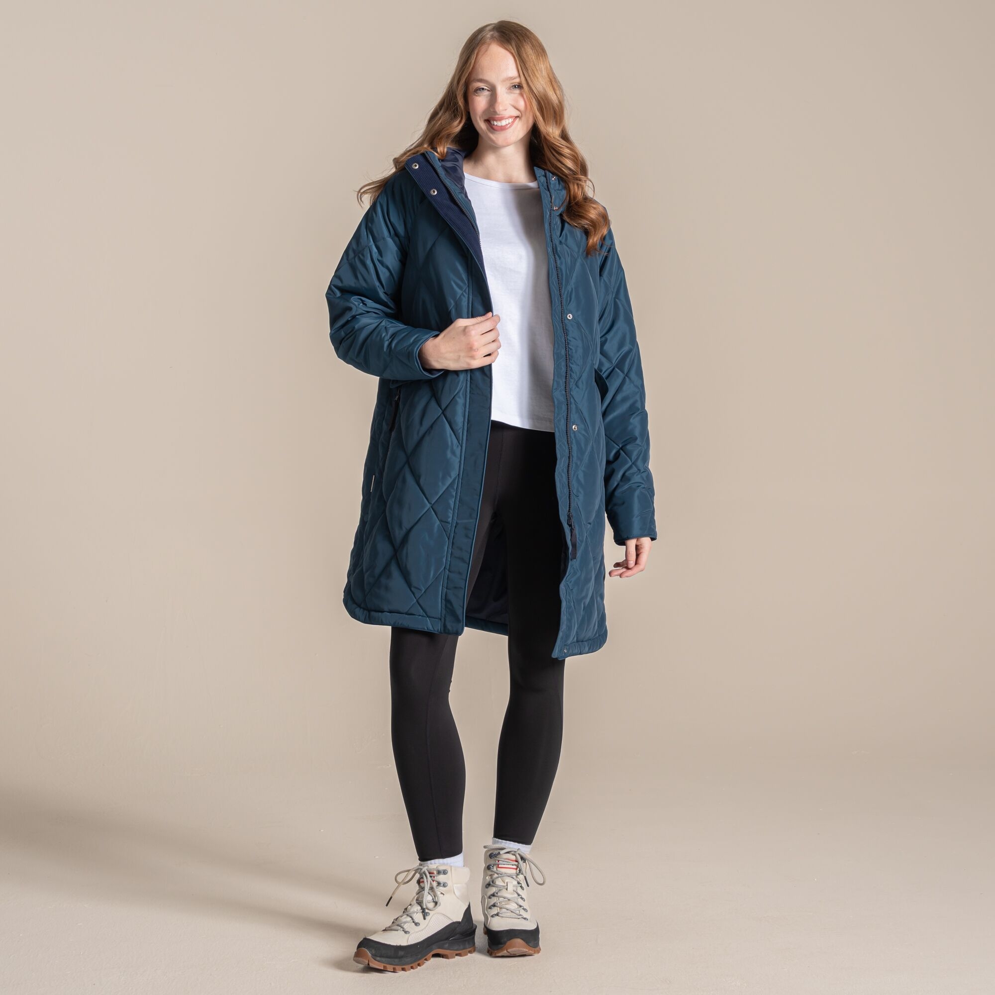 Craghoppers Women's National Trust Sweetgrass Jacket - Blue Size 12