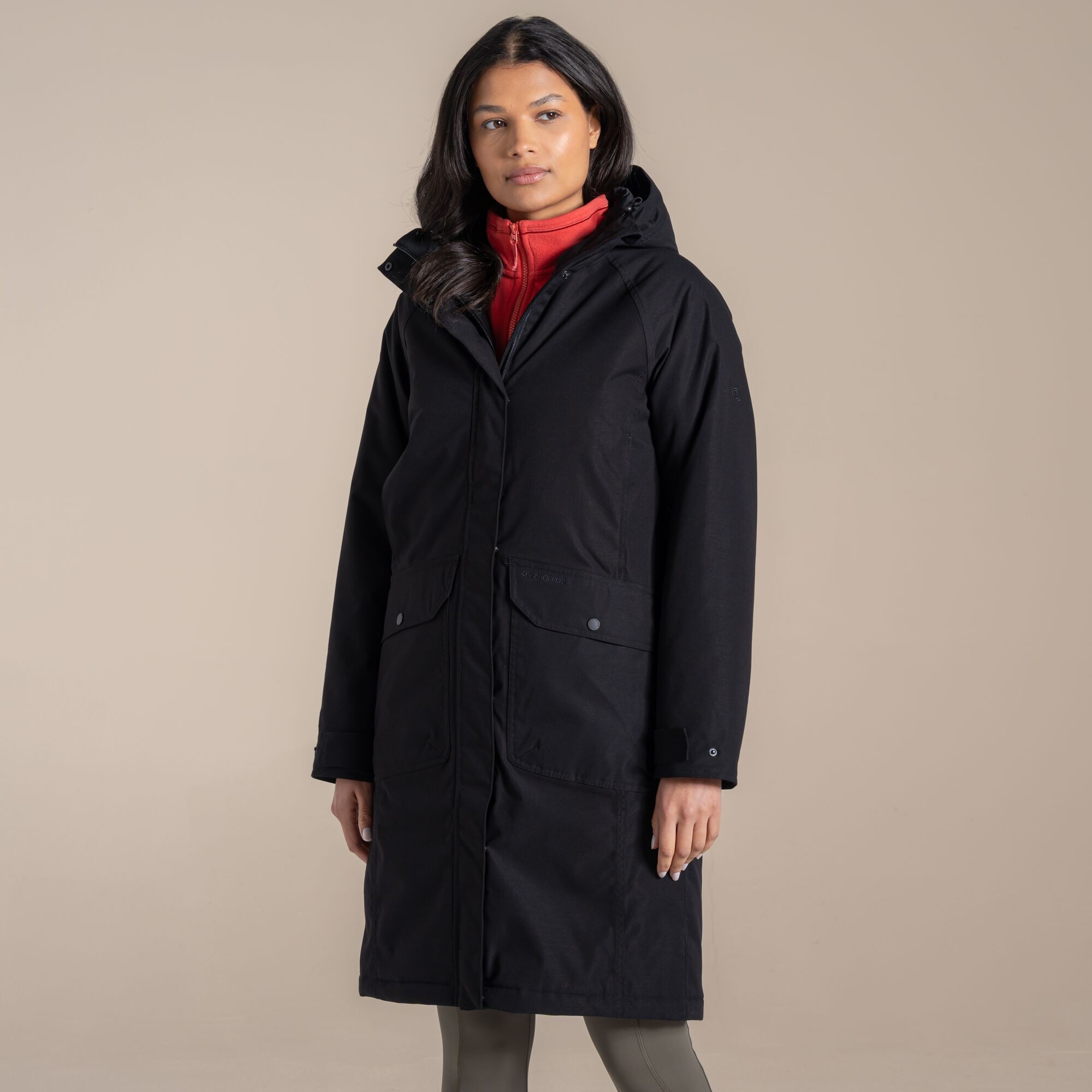 Craghoppers Waterproof Rosalind Ii Jacket Size: 16 Women's Black
