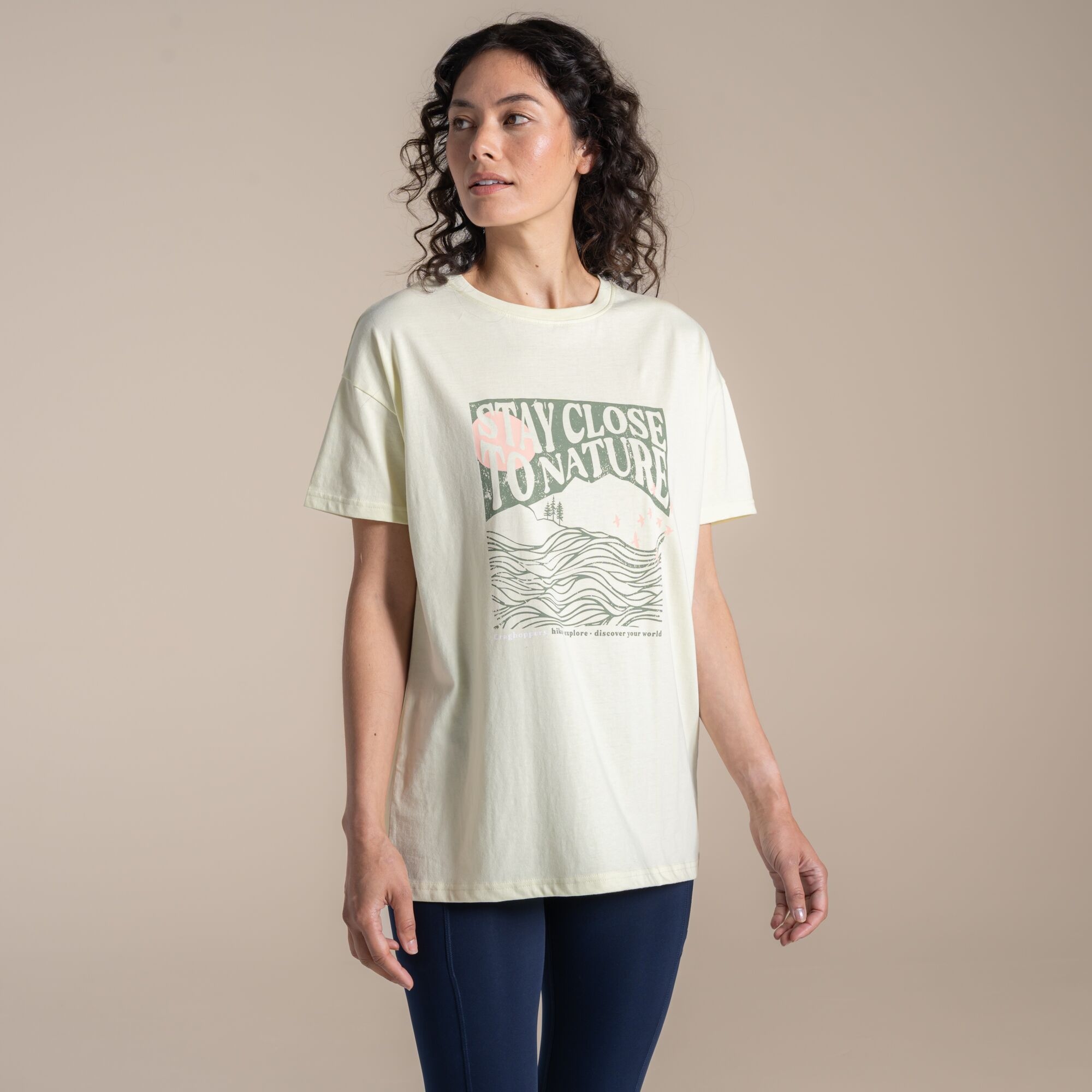 Craghoppers Women's Green Yago Short Sleeved Top Size: 14