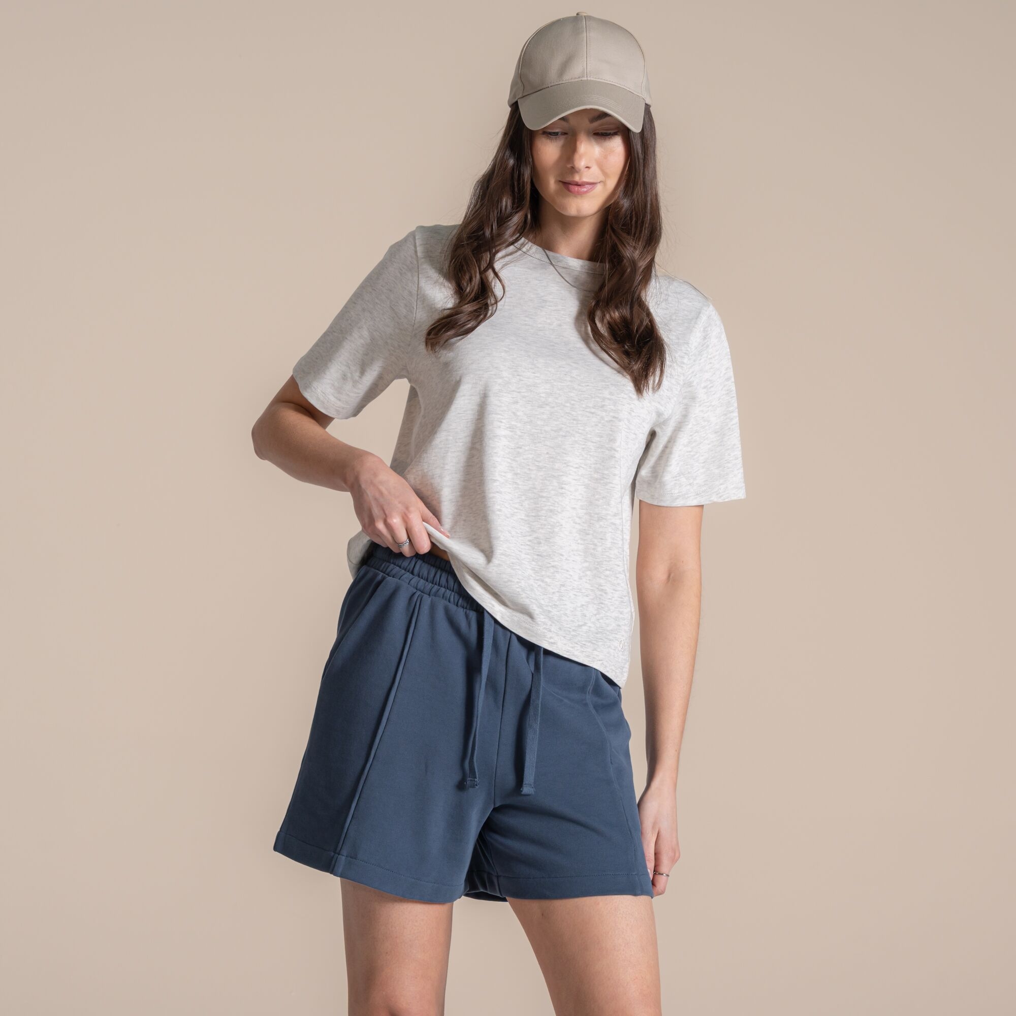 Craghoppers Elements Short Sleeved T-Shirt Size: 14 Women's Grey