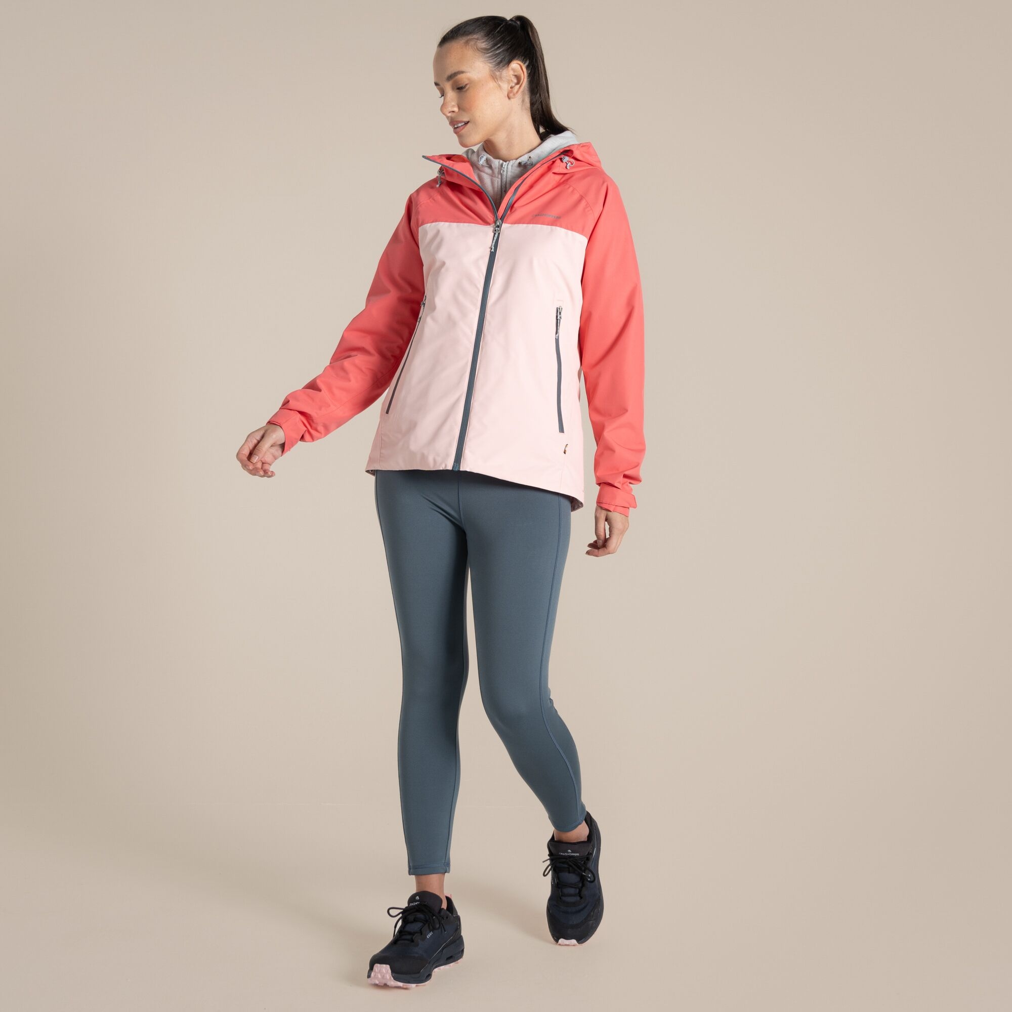 Craghoppers Waterproof Vanth Jacket Size: 18 Women's Pink