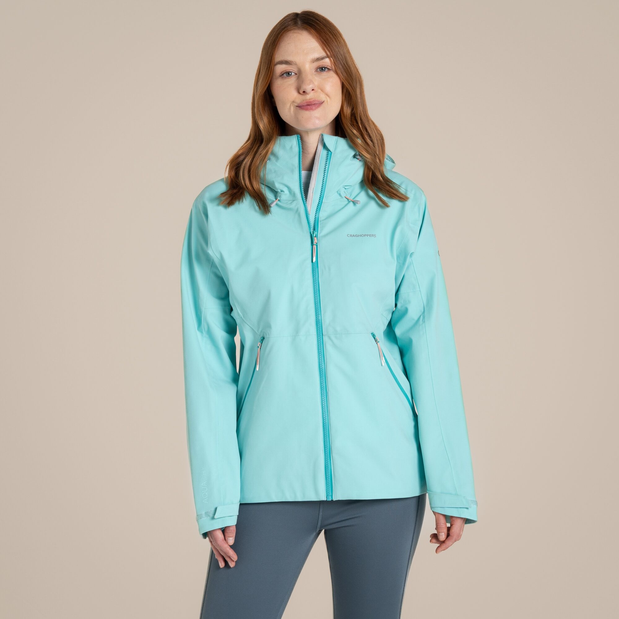 Craghoppers Women's Waterproof Dynamic Pro Iii Jacket - Blue Size 14