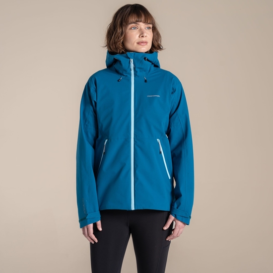 Craghoppers Women's Dynamic Pro III Waterproof Jacket Porcelain Blue