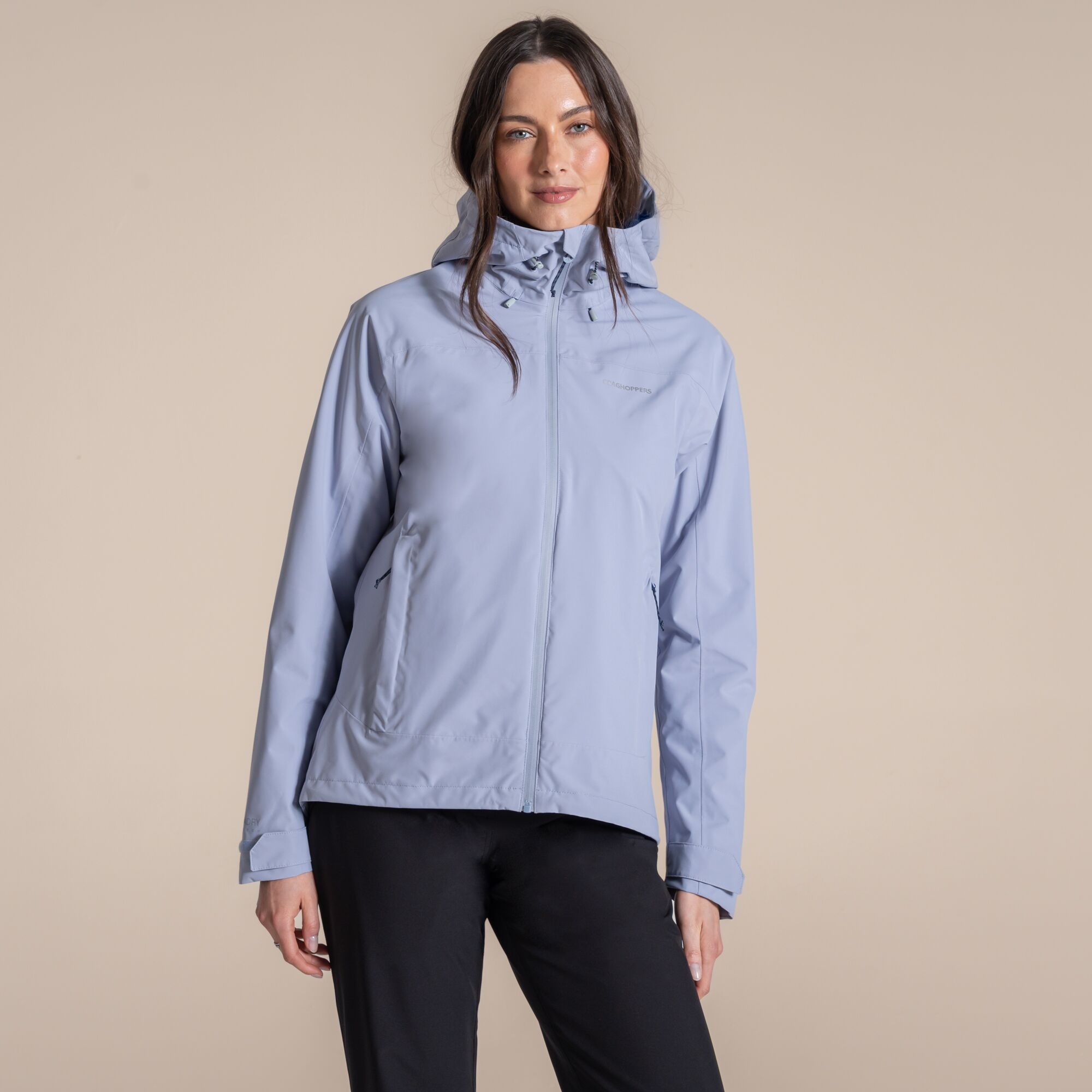 Craghoppers Women's Waterproof Zohra Jacket - Blue Size 20