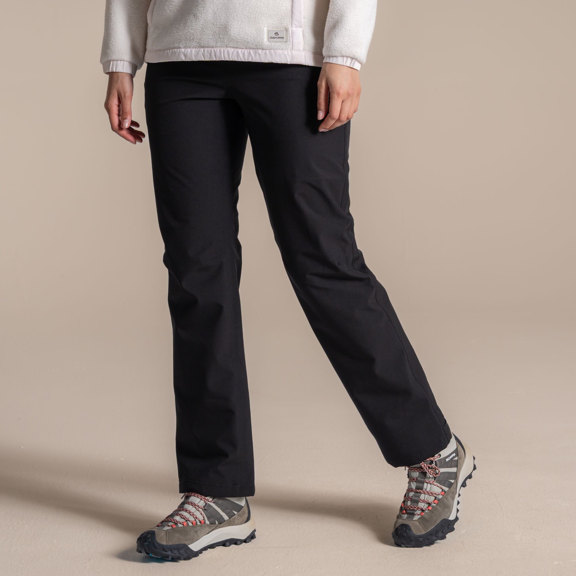 Craghoppers Women's Waterproof Aysgarth Pro Thermo Trouser - Black Small