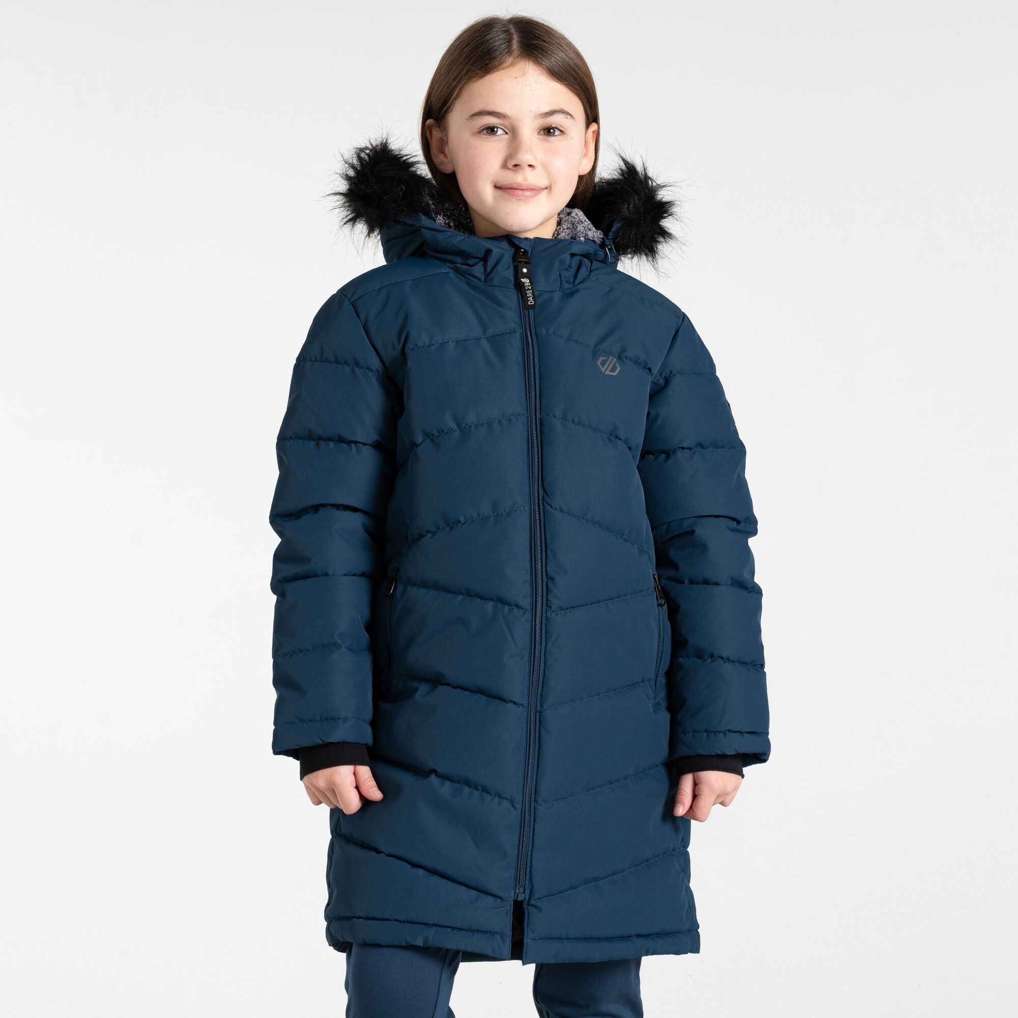 Dare 2b Dziewczęca kurtka zimowa Striking III Niebieski
