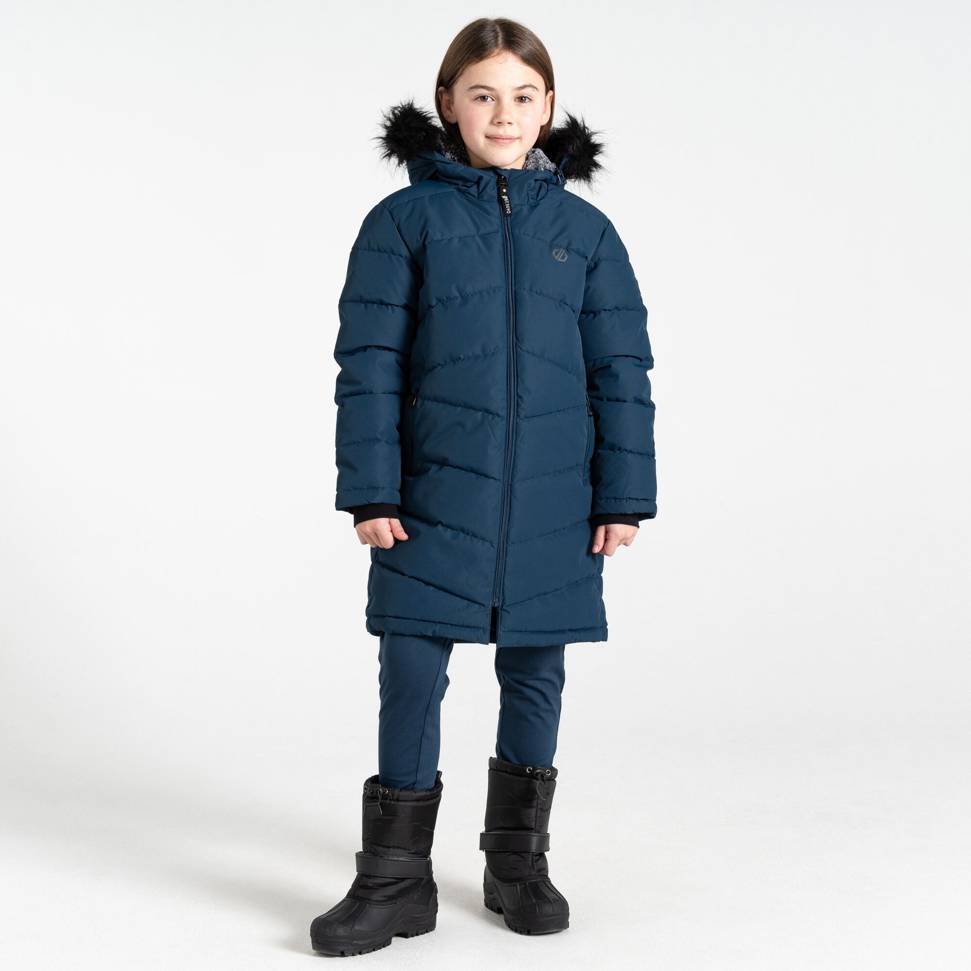 Dare 2b Dziewczęca kurtka zimowa Striking III Niebieski