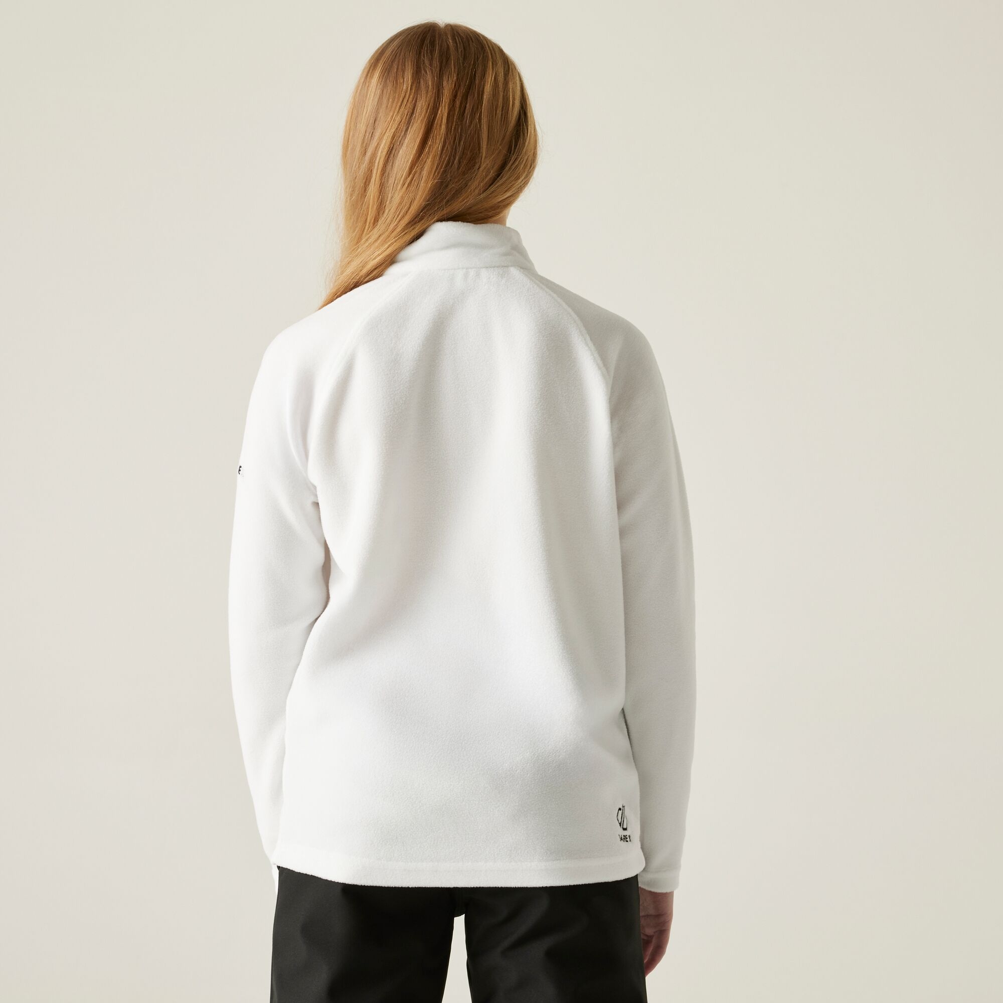 Dare 2b Polar dziecięcy z suwakiem 1/2 Freehand Biały