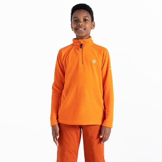 Dare 2b - Kids' Freehand Half Zip Fleece Puffins Orange 