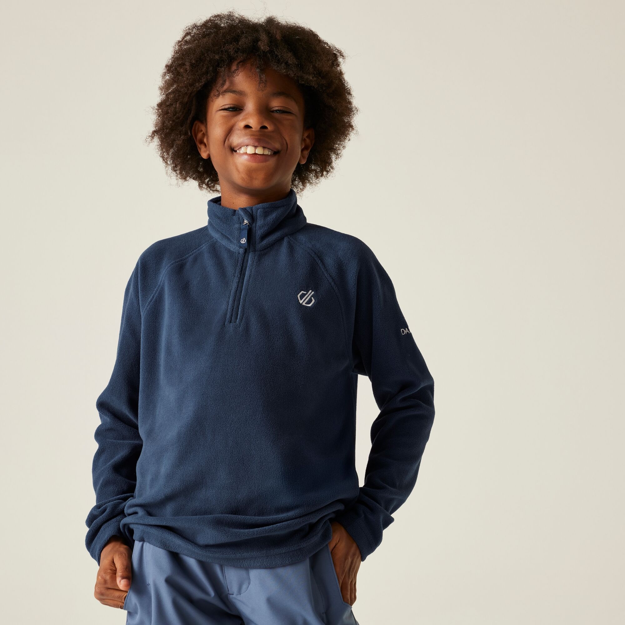 Dare 2B Kids’ Freehand School Fleece - Blue Size 5-6 Years