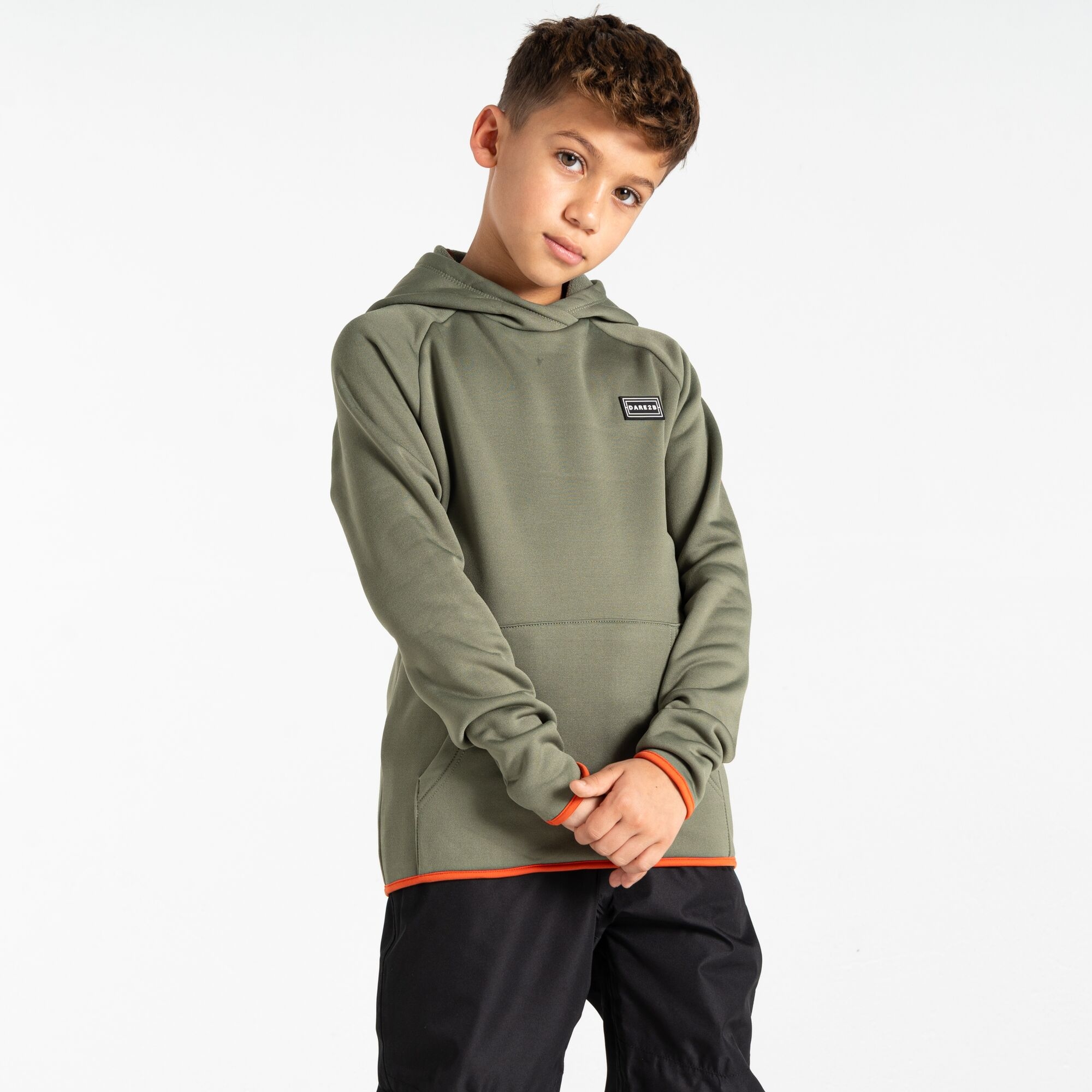 Dare 2b - Dziecięca Bluza z Kapturem Traverse Zielony, Rozmiar: 164 cm