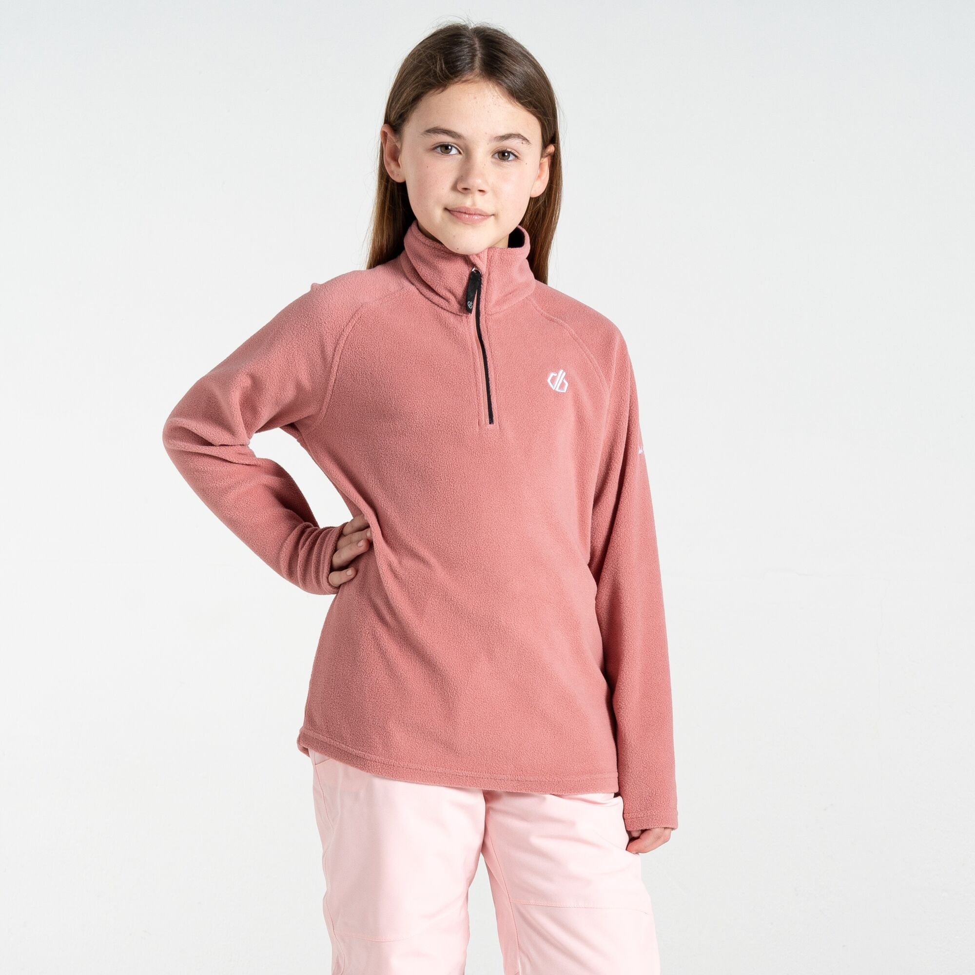 Dare 2b Dziecięca bluza z kapturem Traverse Różowy