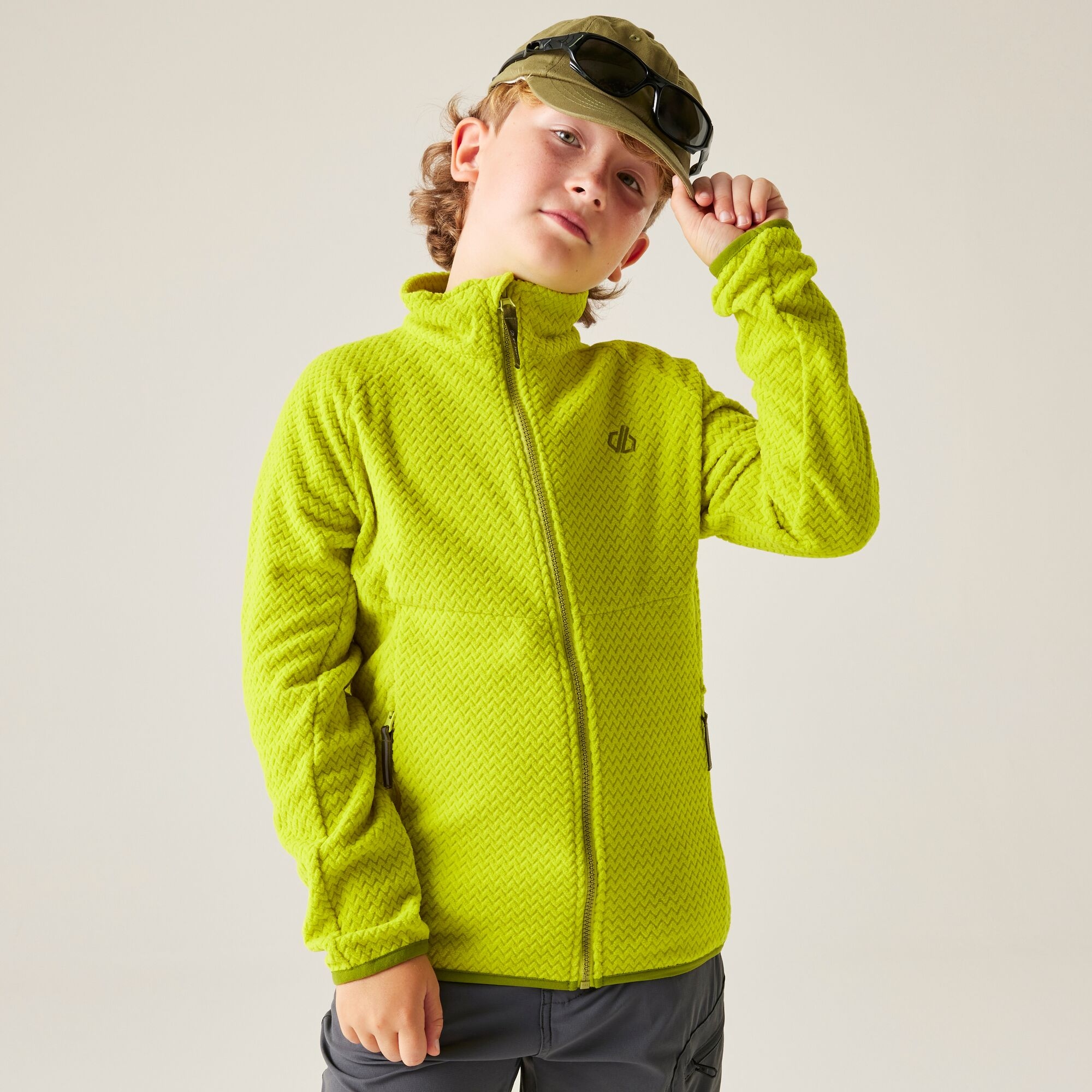 Dare 2b Bluza dziecięca rozsuwana Switch Out Zielony