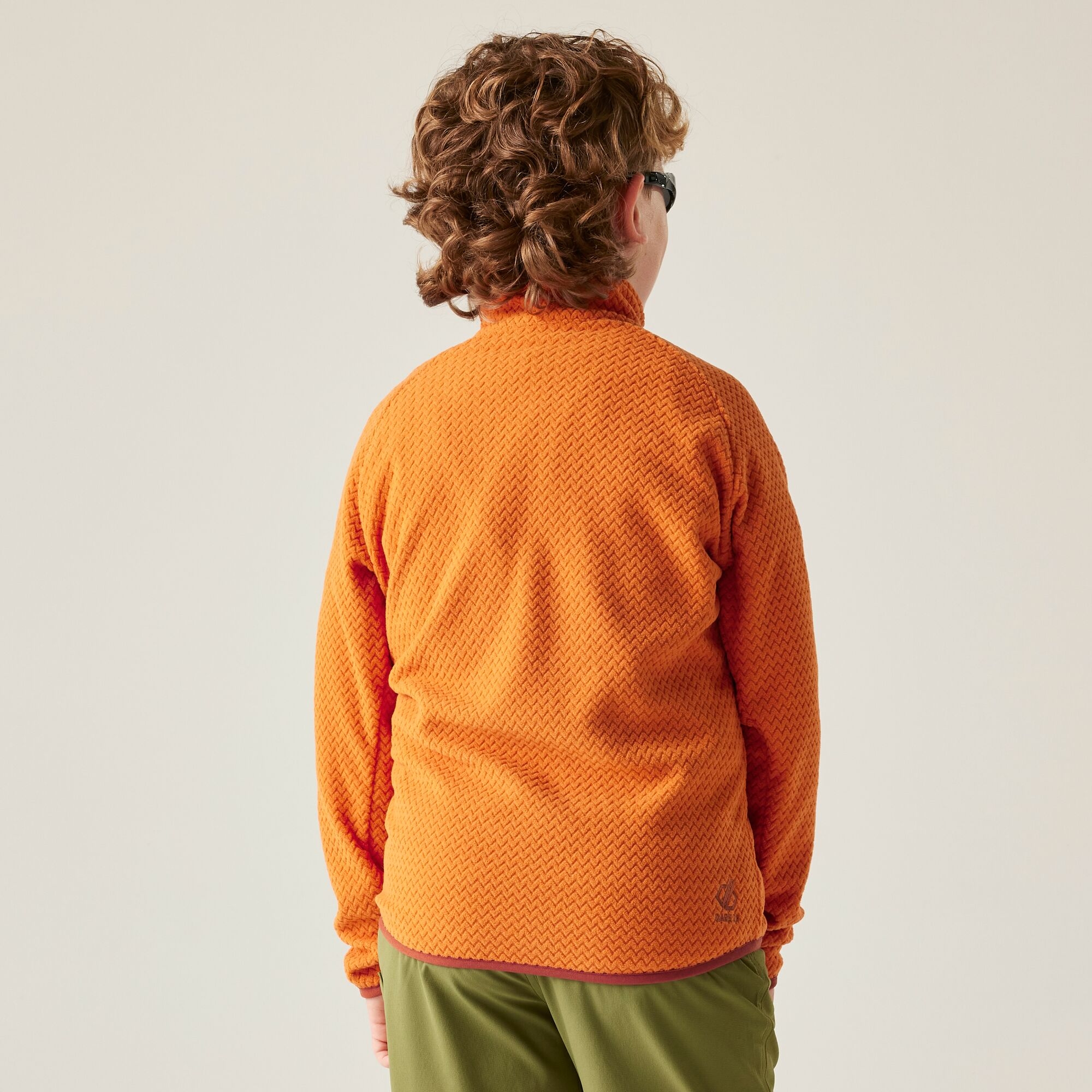 Dare 2b   Bluza dziecięca rozsuwana Switch Out Pomarańczowy