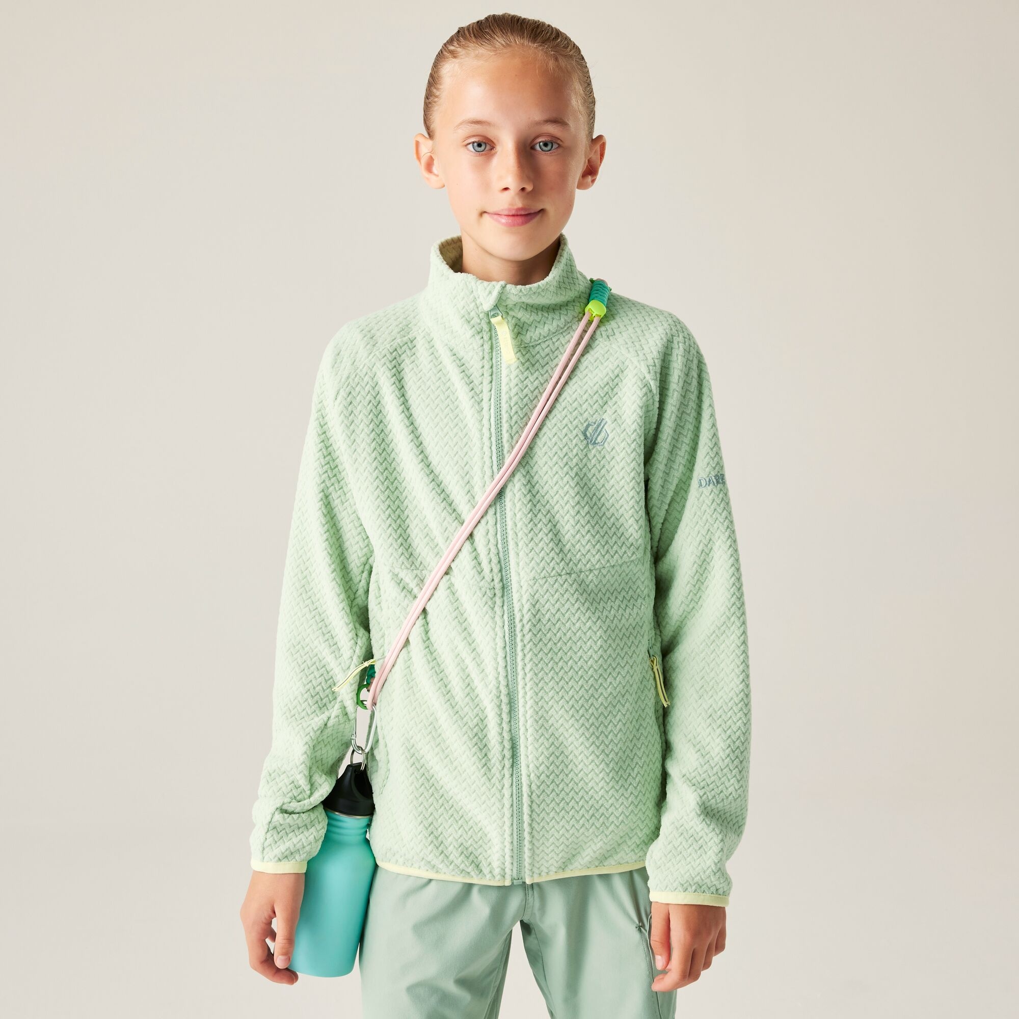 Dare 2b Bluza dziecięca rozsuwana Switch Out Zielony