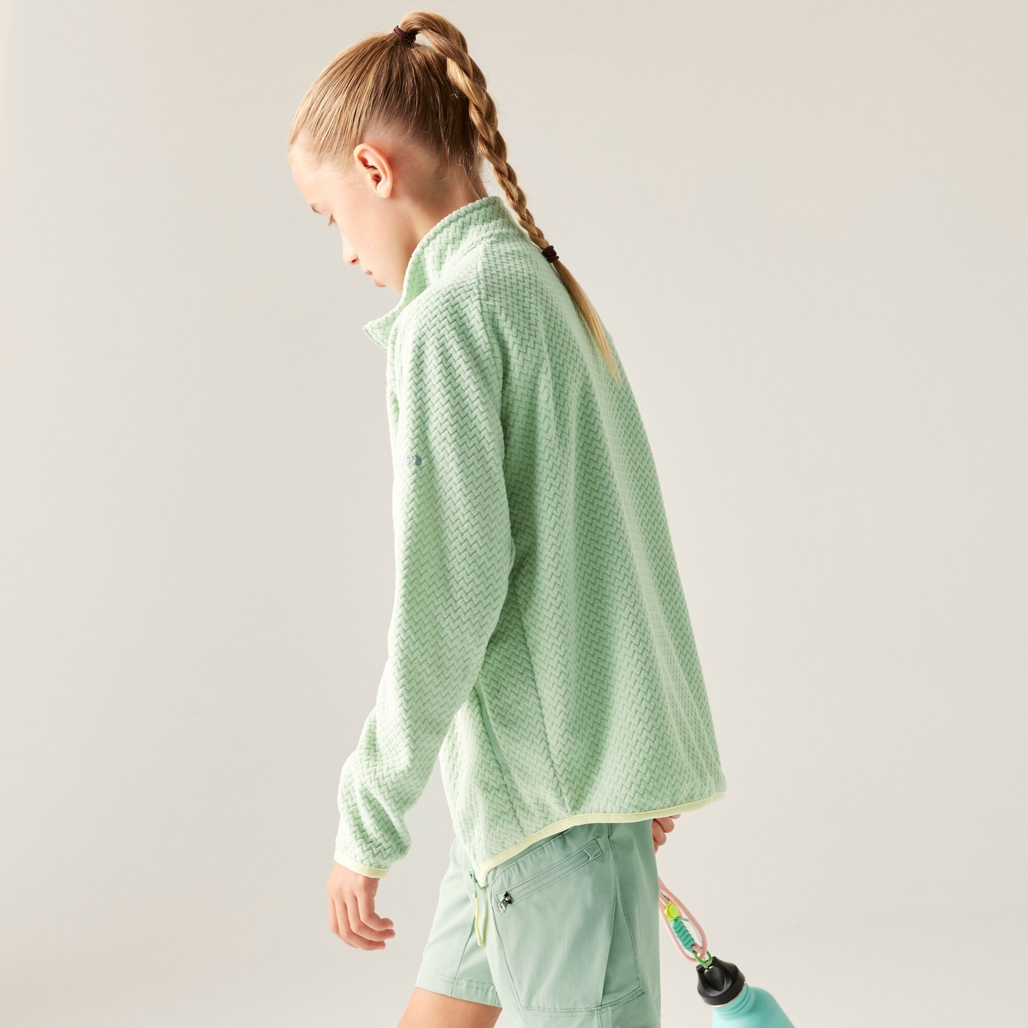 Dare 2b Bluza dziecięca rozsuwana Switch Out Zielony