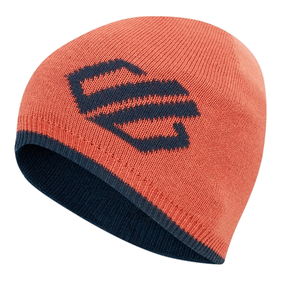 Dare 2b - Kids' Frequent Beanie Hat Orange Rust Navy