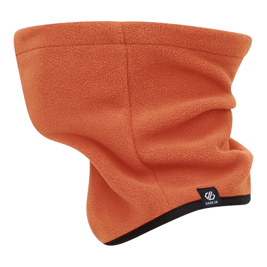 Dare 2b - Kids' Doctrine Neck Gaitor Mask Orange Rust