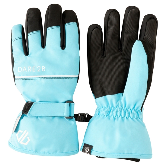 Kids' Restart Ski Gloves River Blue