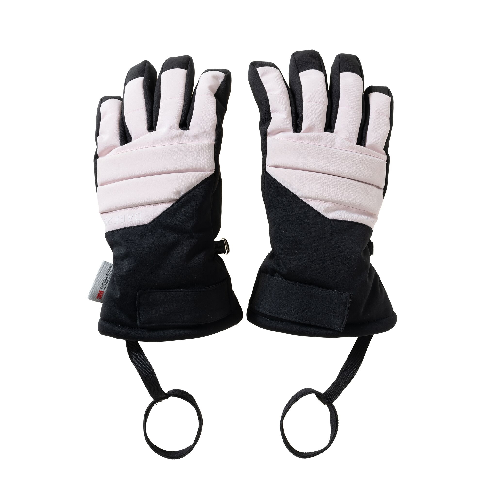 Dare 2b Rękawiczki narciarskie dziecięce Freeride z membraną 35/35 Różowy