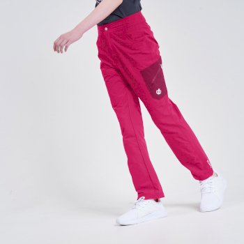 Dare 2b - Kids' Reprise Lightweight Walking Trousers Duchess Pink Berry Pink