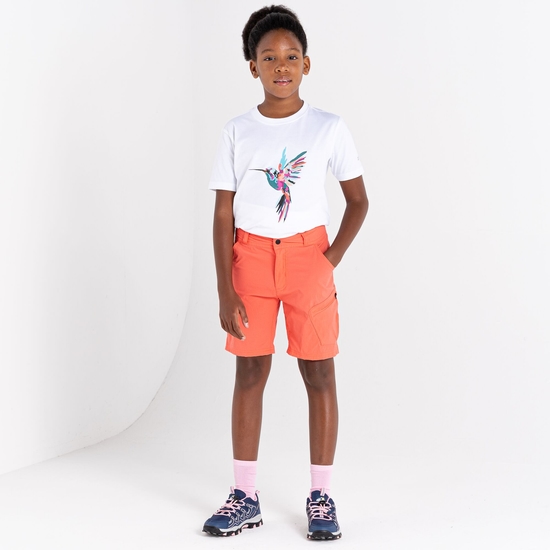 Dare 2b - Kids' Reprise II Lightweight Shorts Neon Peach