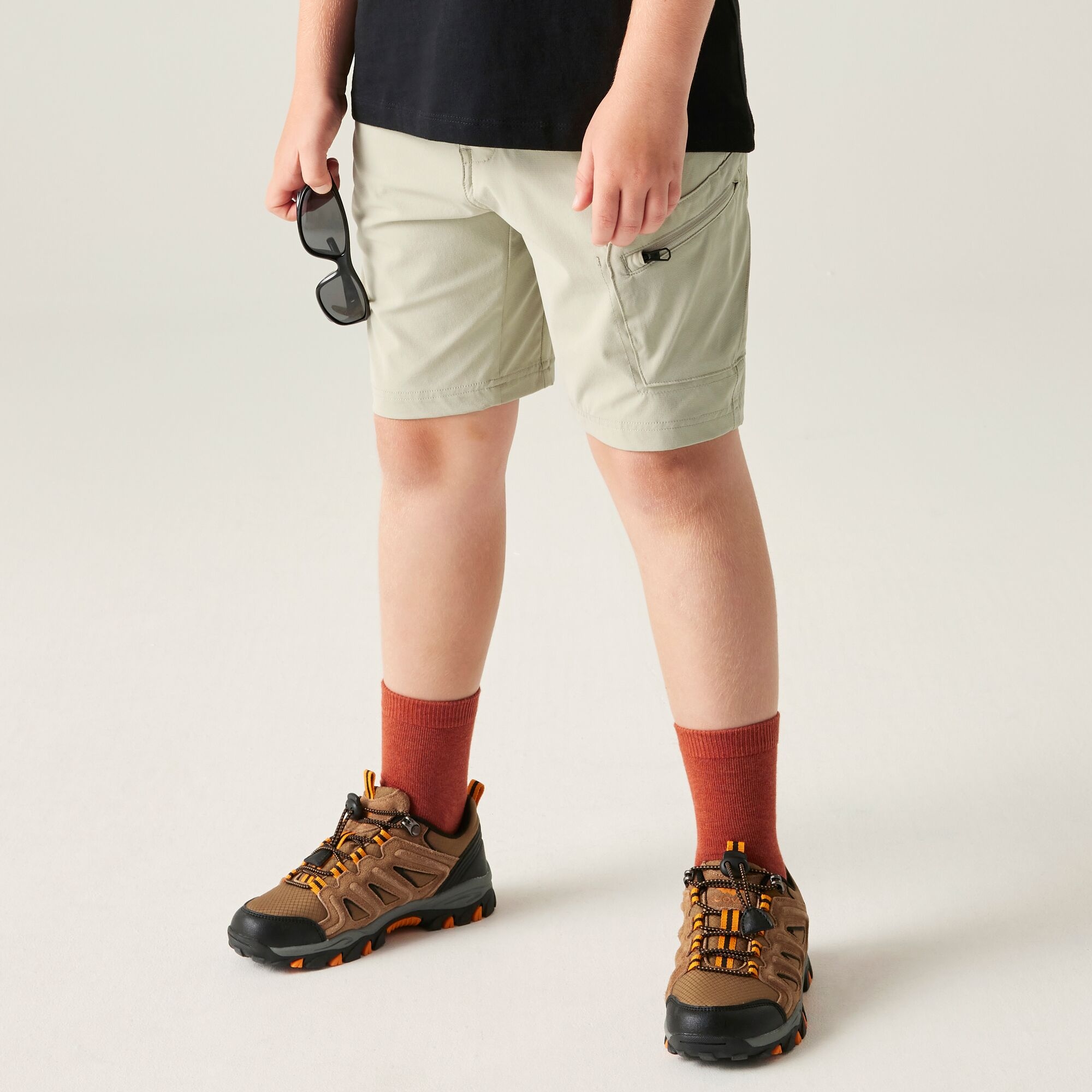 Dare 2B Kids’ Reprise Iii Multipocket Shorts - White Size 11-12 Years