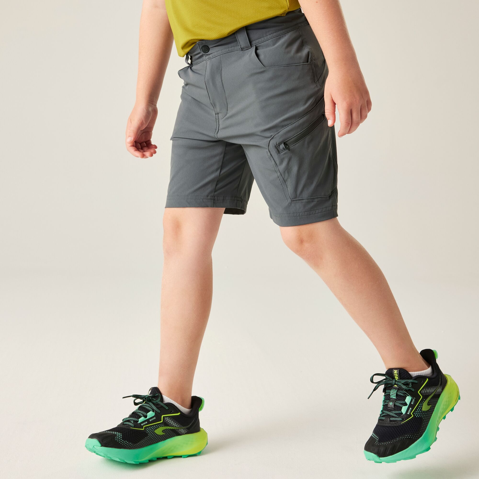 Dare 2b Dare 2b Spodenki dziecięce Reprise III Multipocket Szary