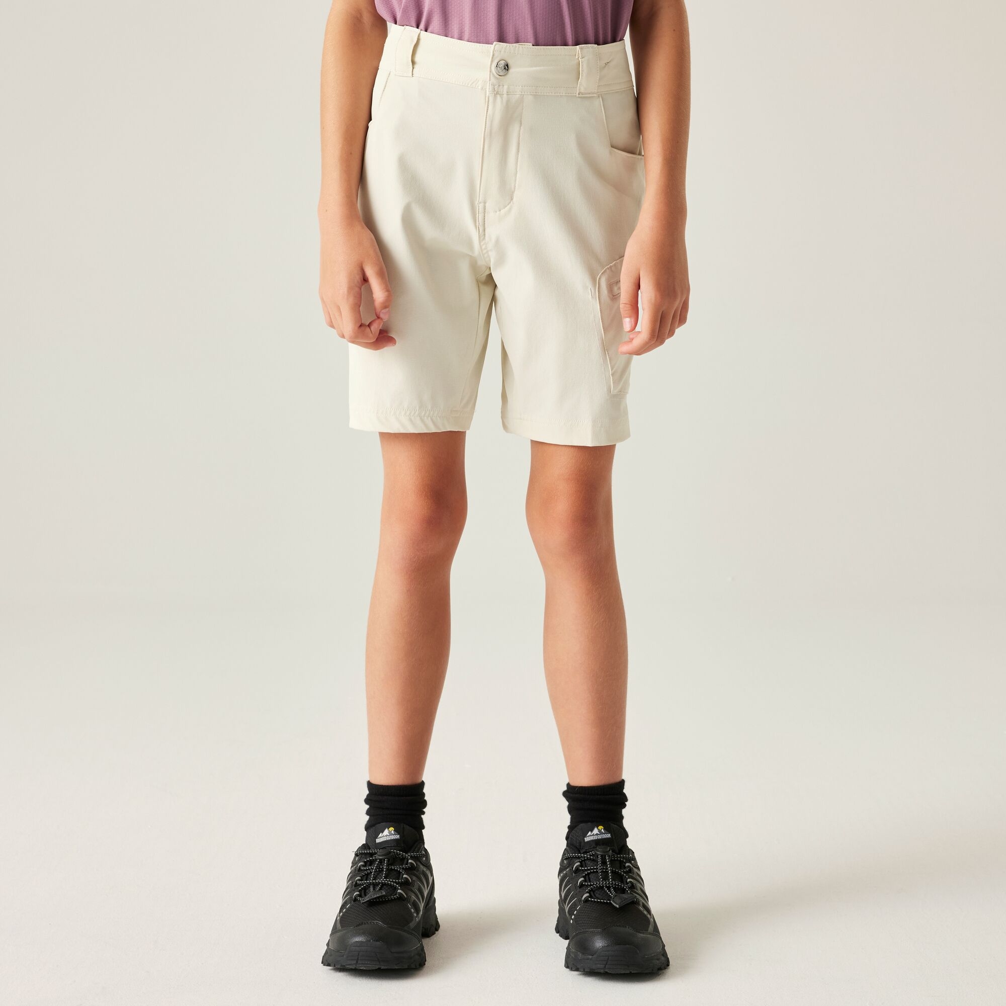 Dare 2B Kids’ Reprise Iii Multipocket Shorts - White Size 13 Years
