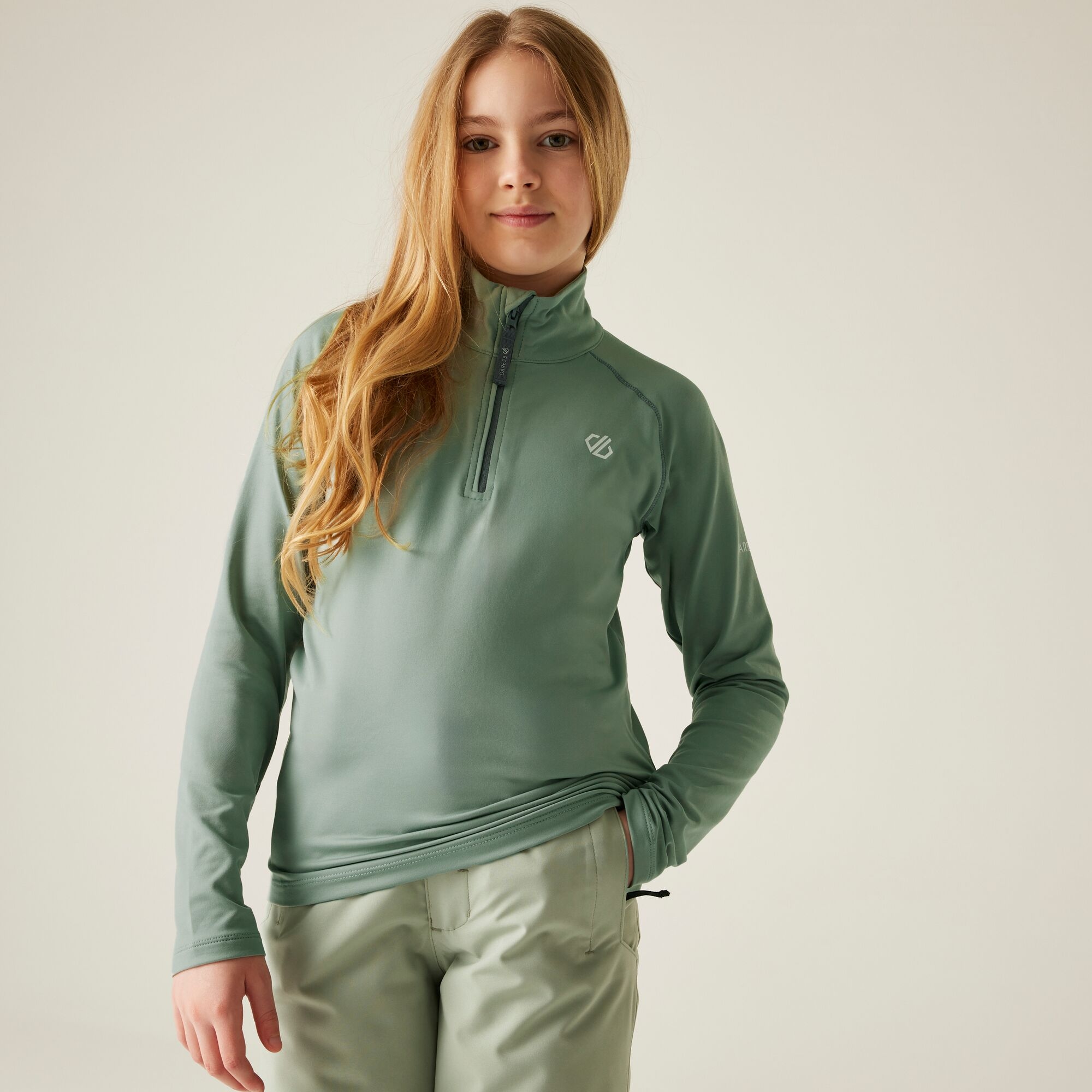 Dare 2b Bluza narciarska dziecięca Consist II Zielony