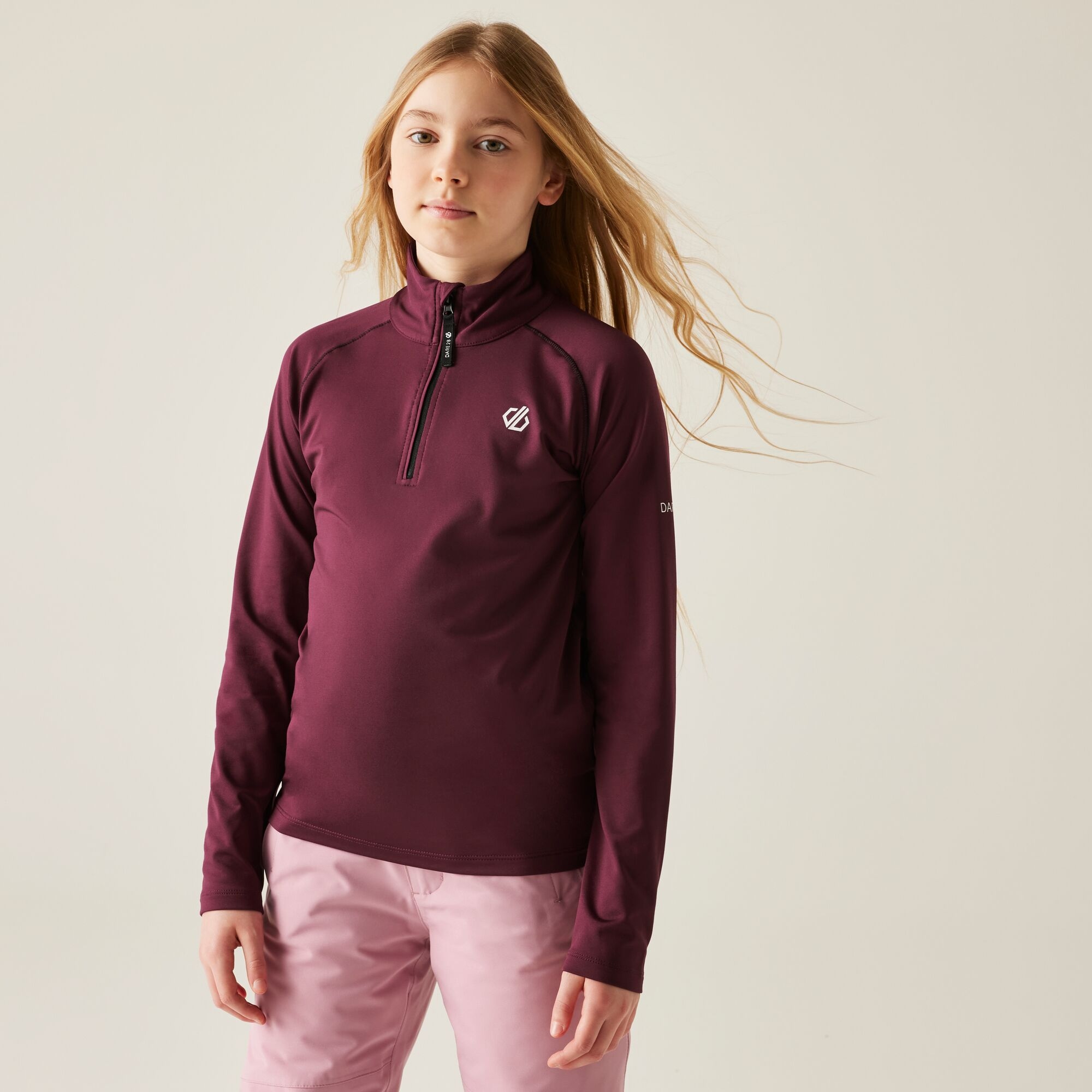 Dare 2b Bluza narciarska dziecięca Consist II Fioletowy