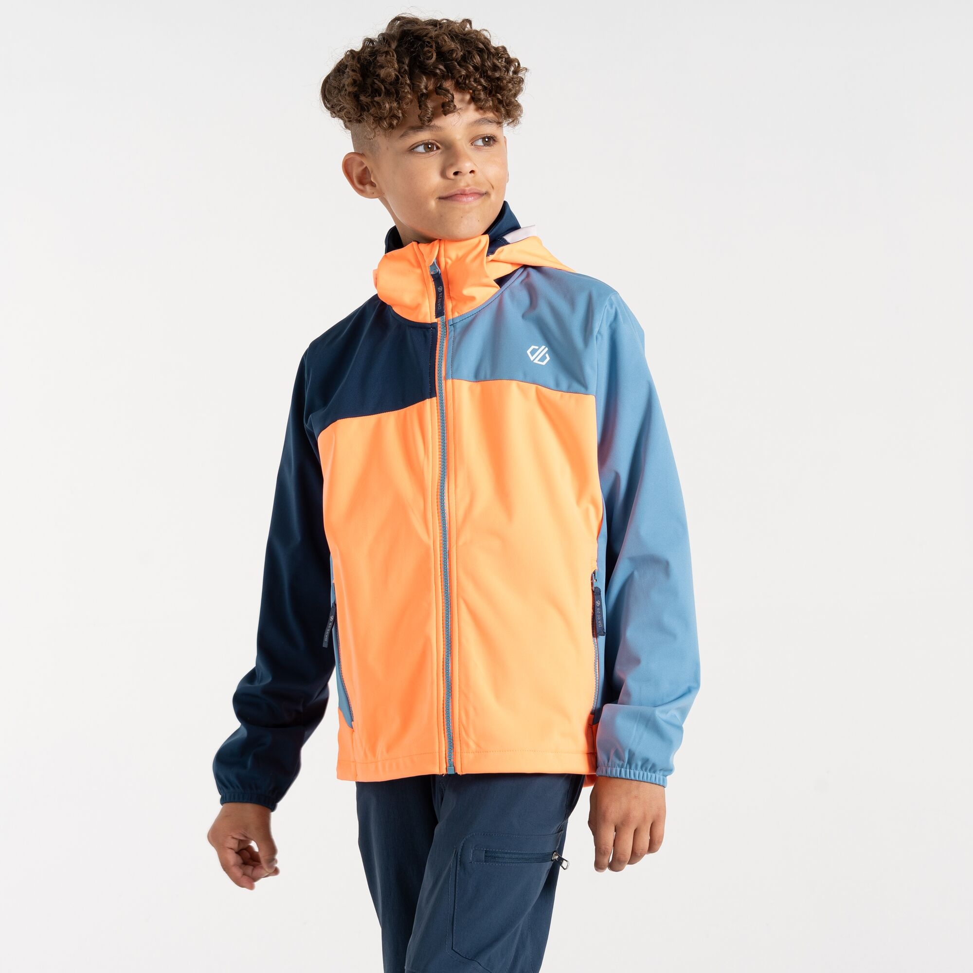 Dare 2b - Dziecięcy Softshell Cheer Pomarańczowy, Rozmiar: 152 cm
