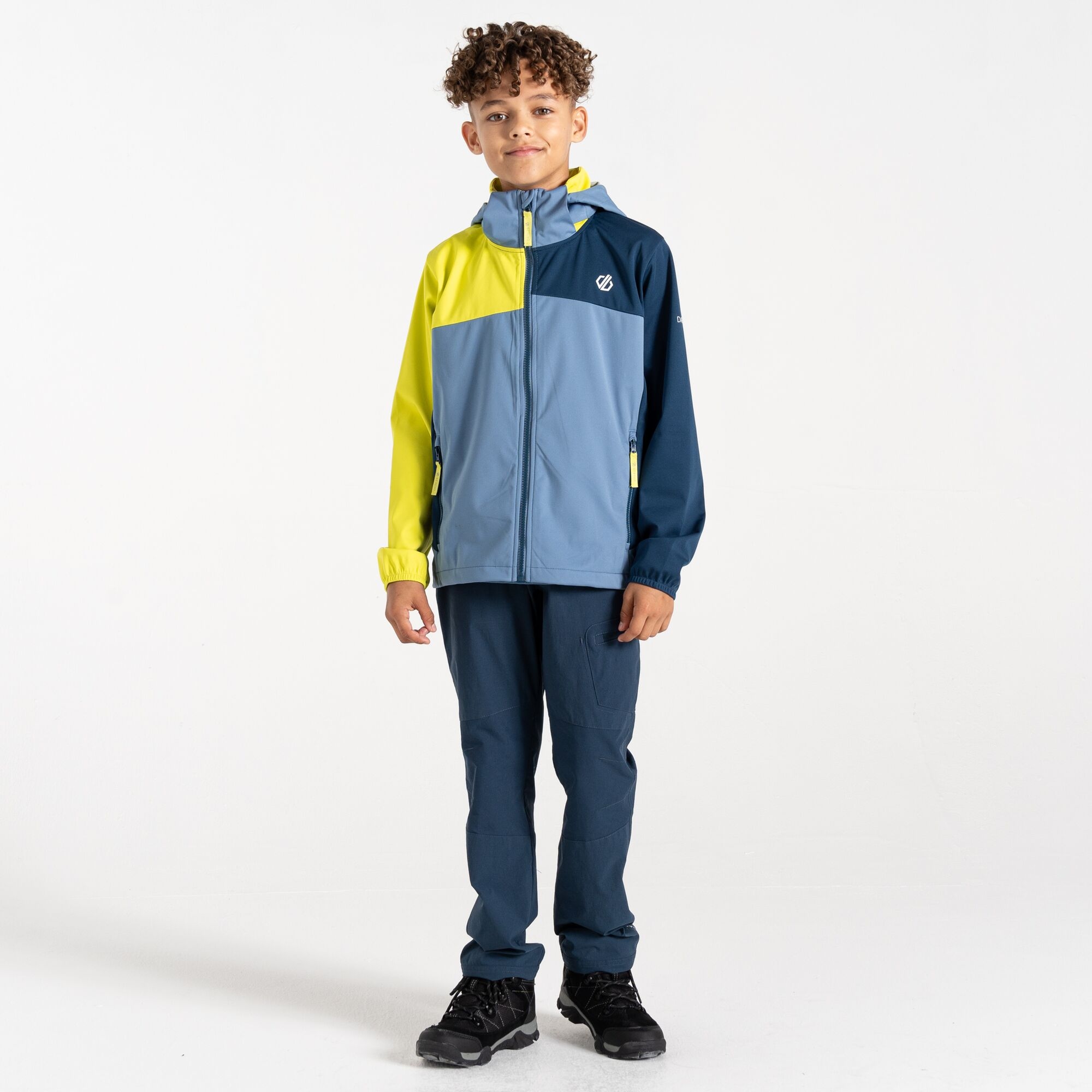 Dare 2b - Dziecięcy Softshell Cheer Niebieski