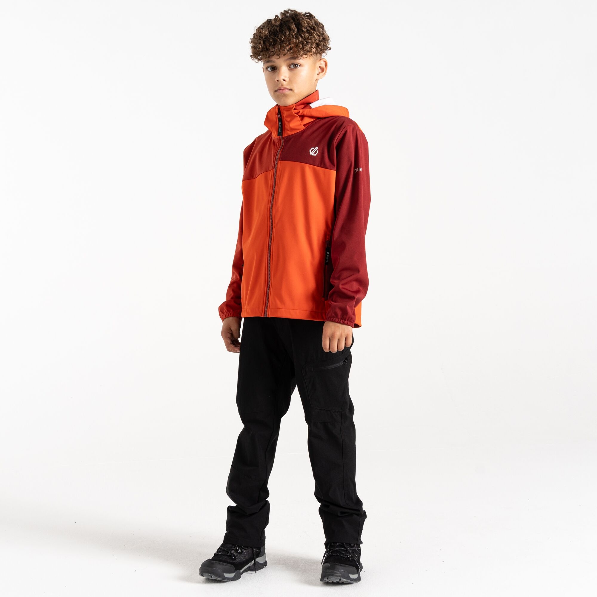 Dare 2b - Dziecięcy Softshell Cheer Czerwony