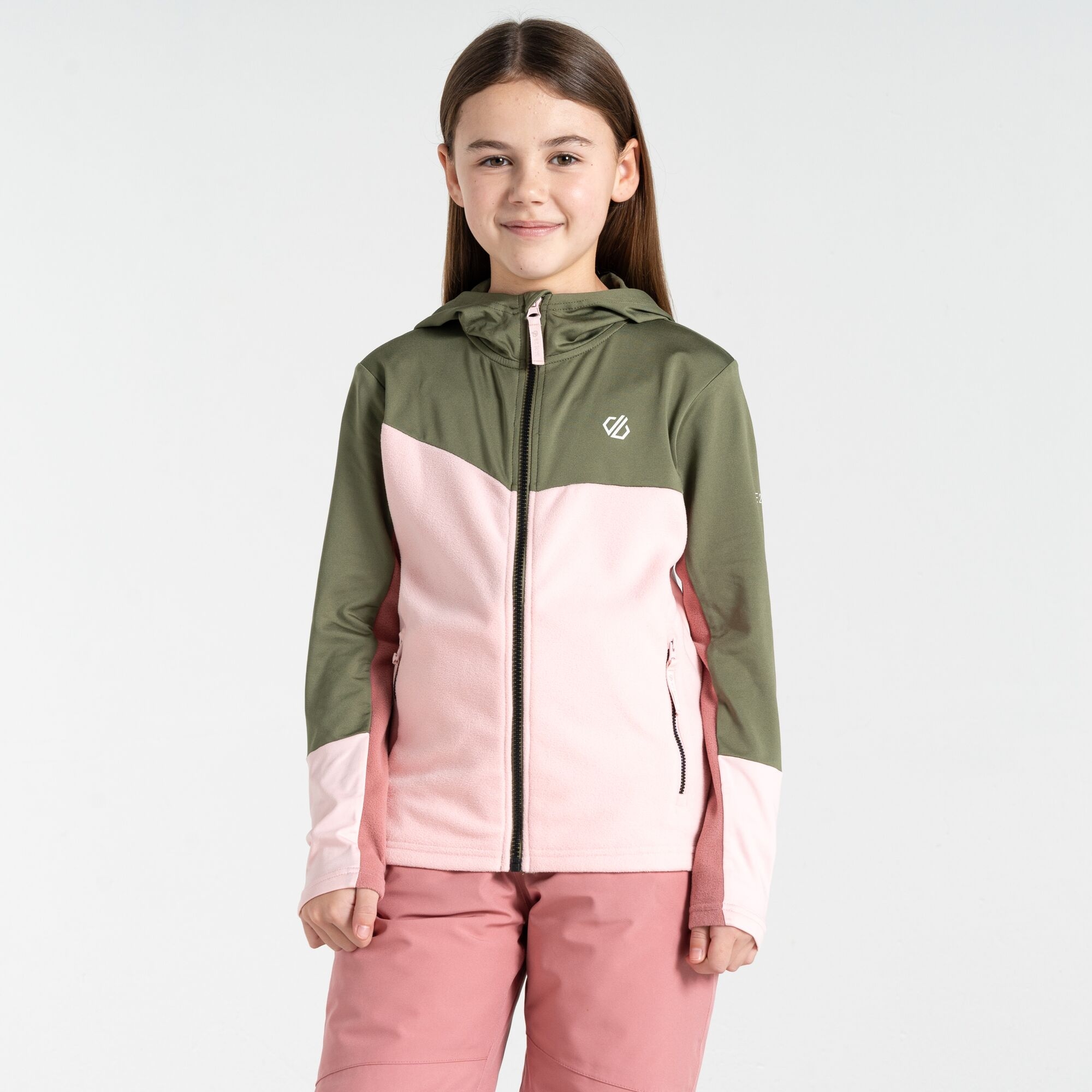 Dare 2b - Dziecięca Bluza Thriving III Core Stretch Różowy, Rozmiar: 104 cm