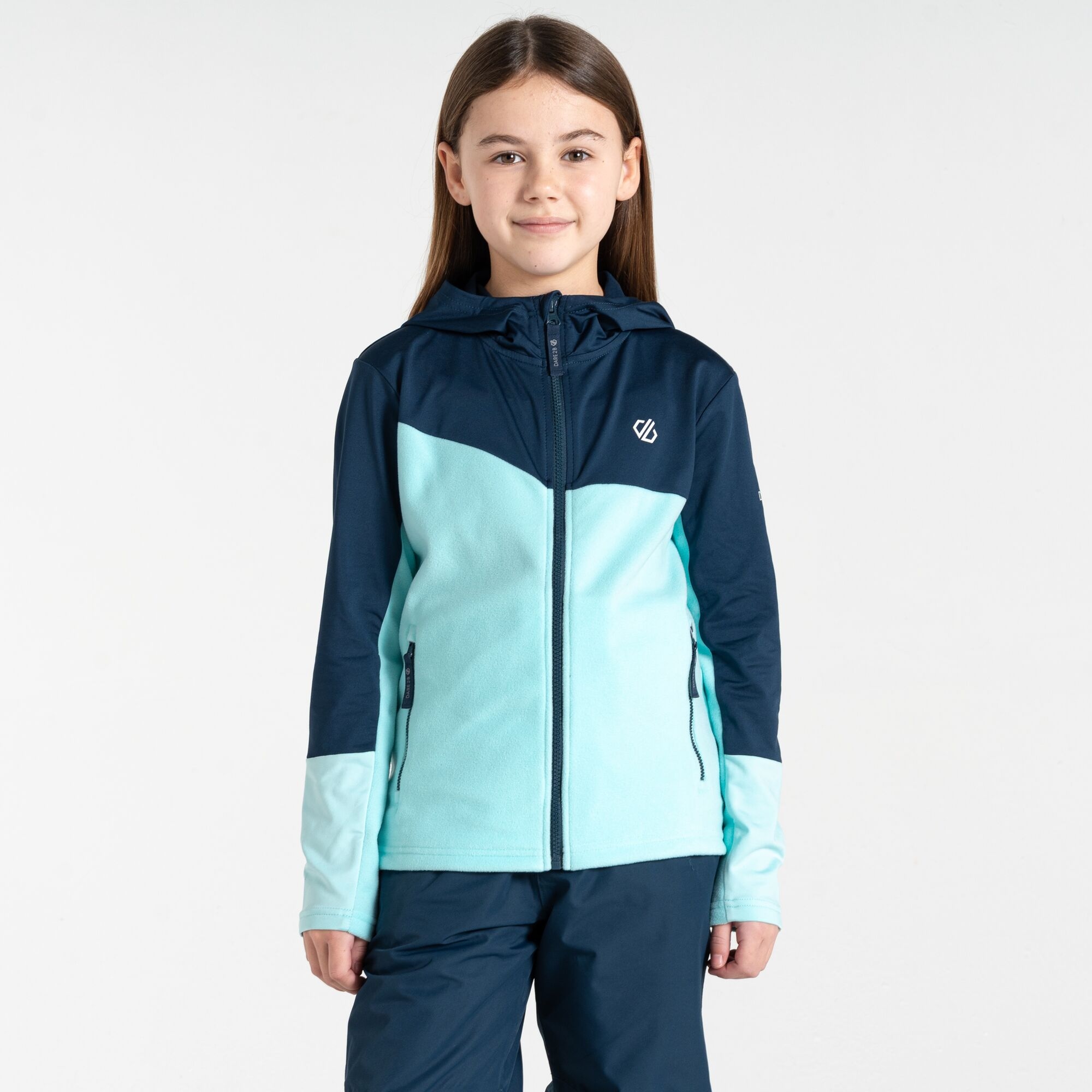 Dare 2b - Dziecięca Bluza Thriving III Core Stretch Niebieski, Rozmiar: 128 cm