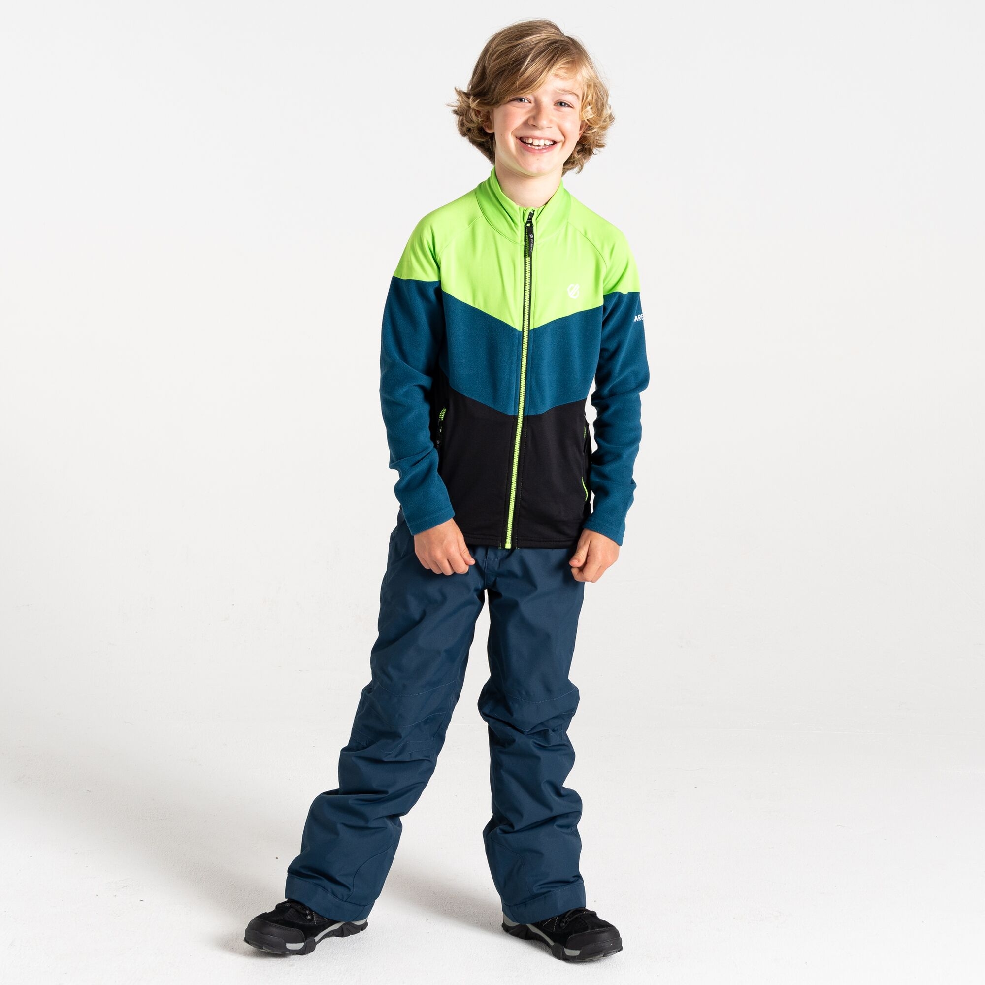 Dare 2b Dziecięca bluza Emergent III Core Stretch Zielony