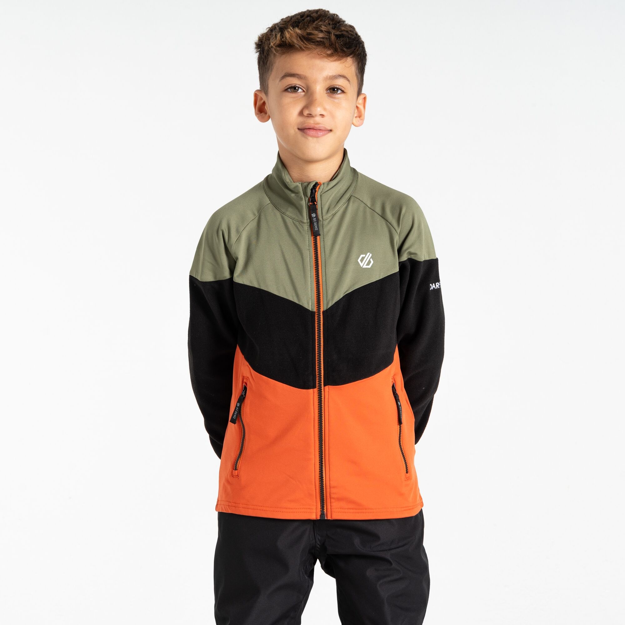 Dare 2b - Dziecięca Bluza Emergent III Core Stretch Zielony, Rozmiar: 104 cm