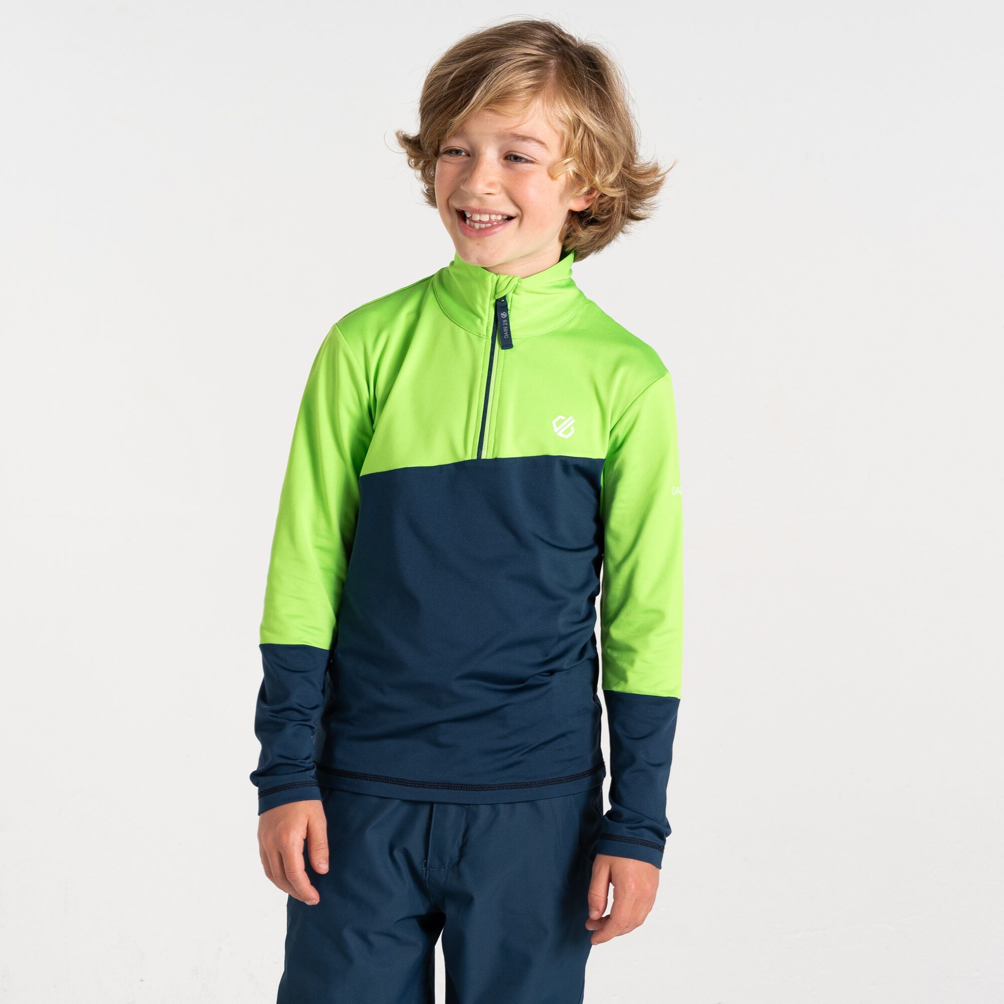 Dare 2b - Dziecięca Bluza Formate III Core Stretch Zielony, Rozmiar: 104 cm