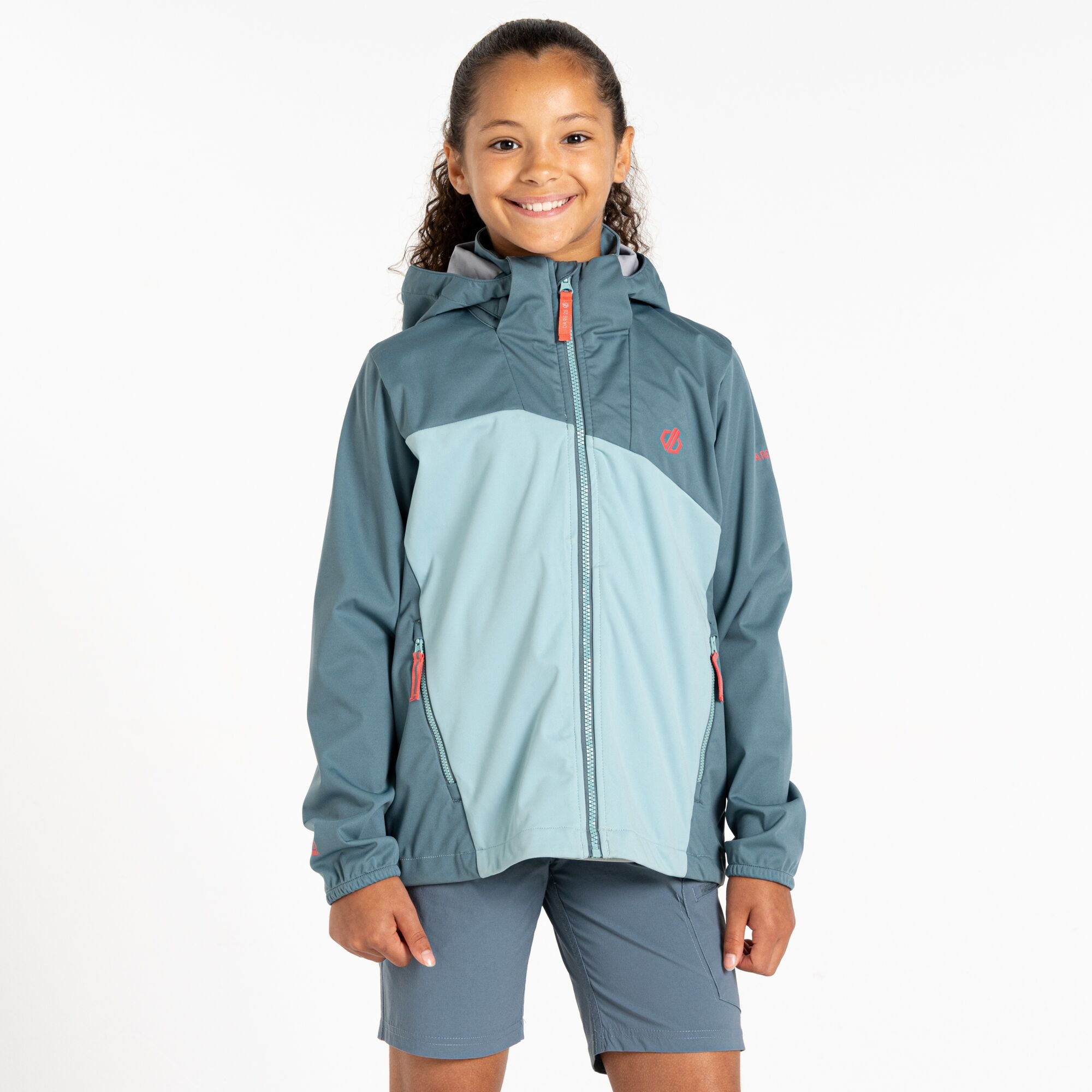 Dare 2b Kurtka softshell dziecięca Explore Szary