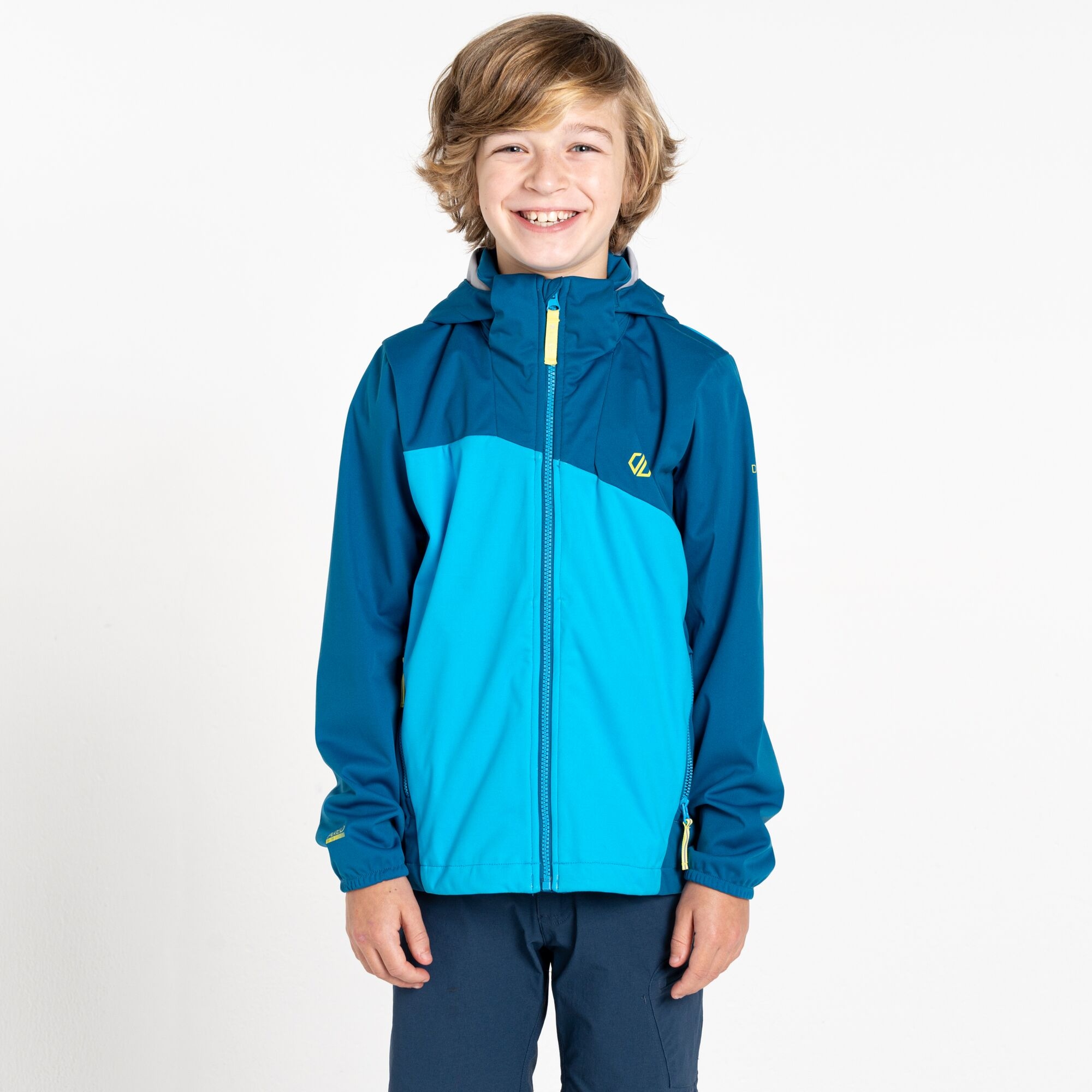 Dare 2b - Dziecięcy Softshell Explore Niebieski, Rozmiar: 104 cm