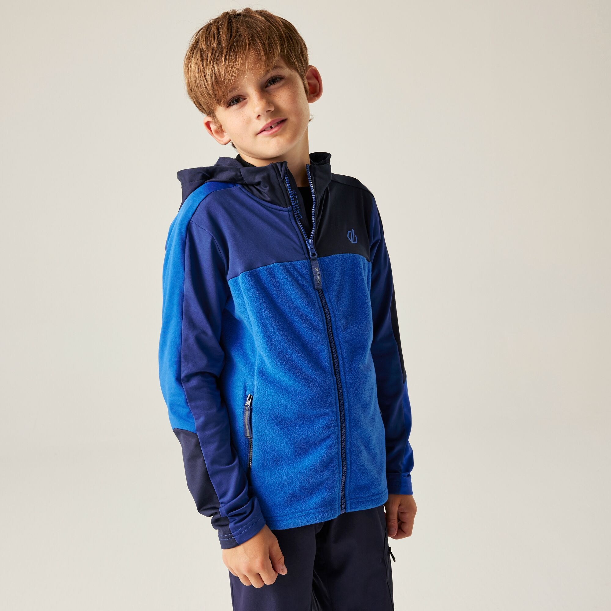 Dare 2B Kids’ Thriving Iv Stretch Midlayer Size: 14 Years Unisex Kids Blue