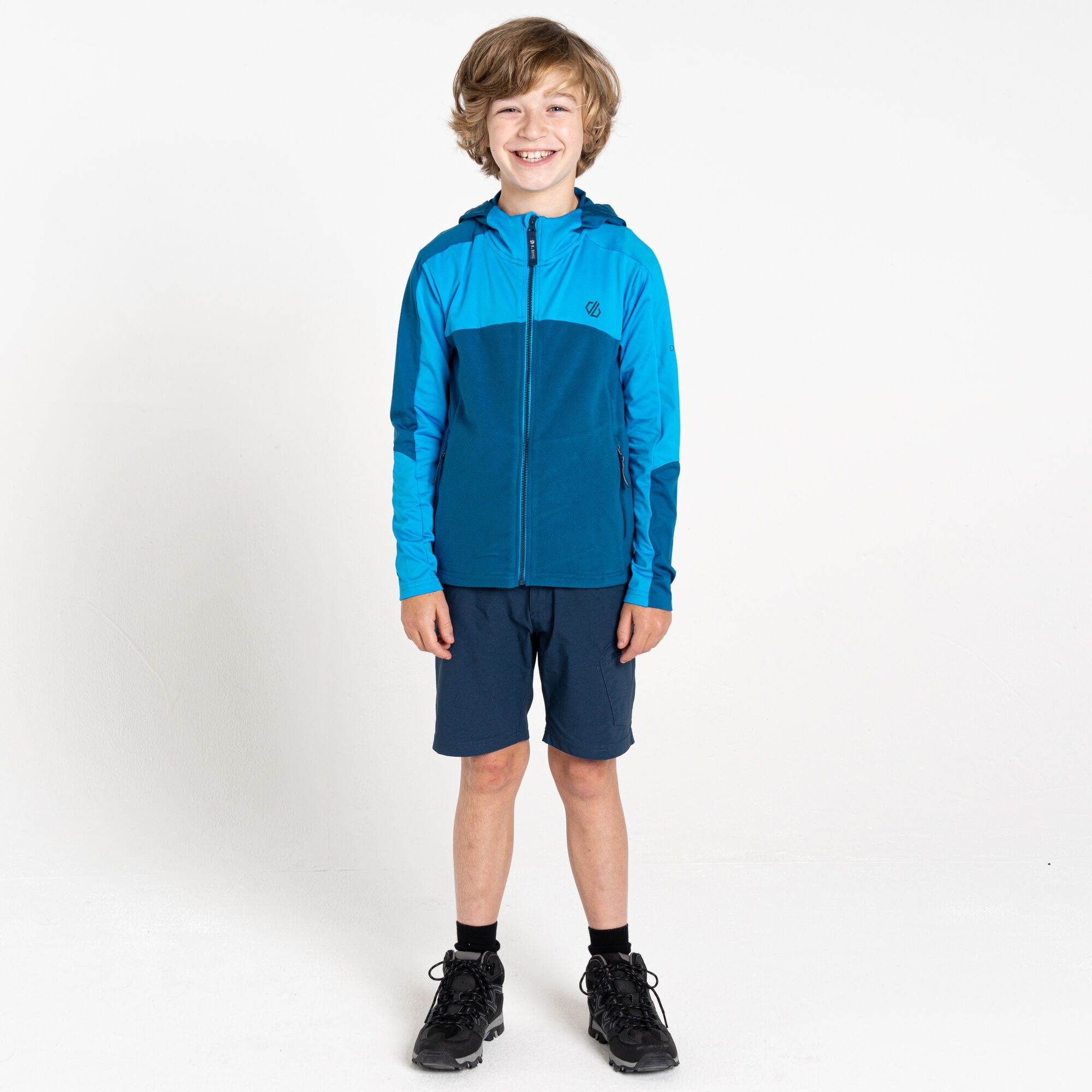 Dare 2b Dare 2b Bluza dziecięca z kapturem rozsuwana Thriving IV Niebieski